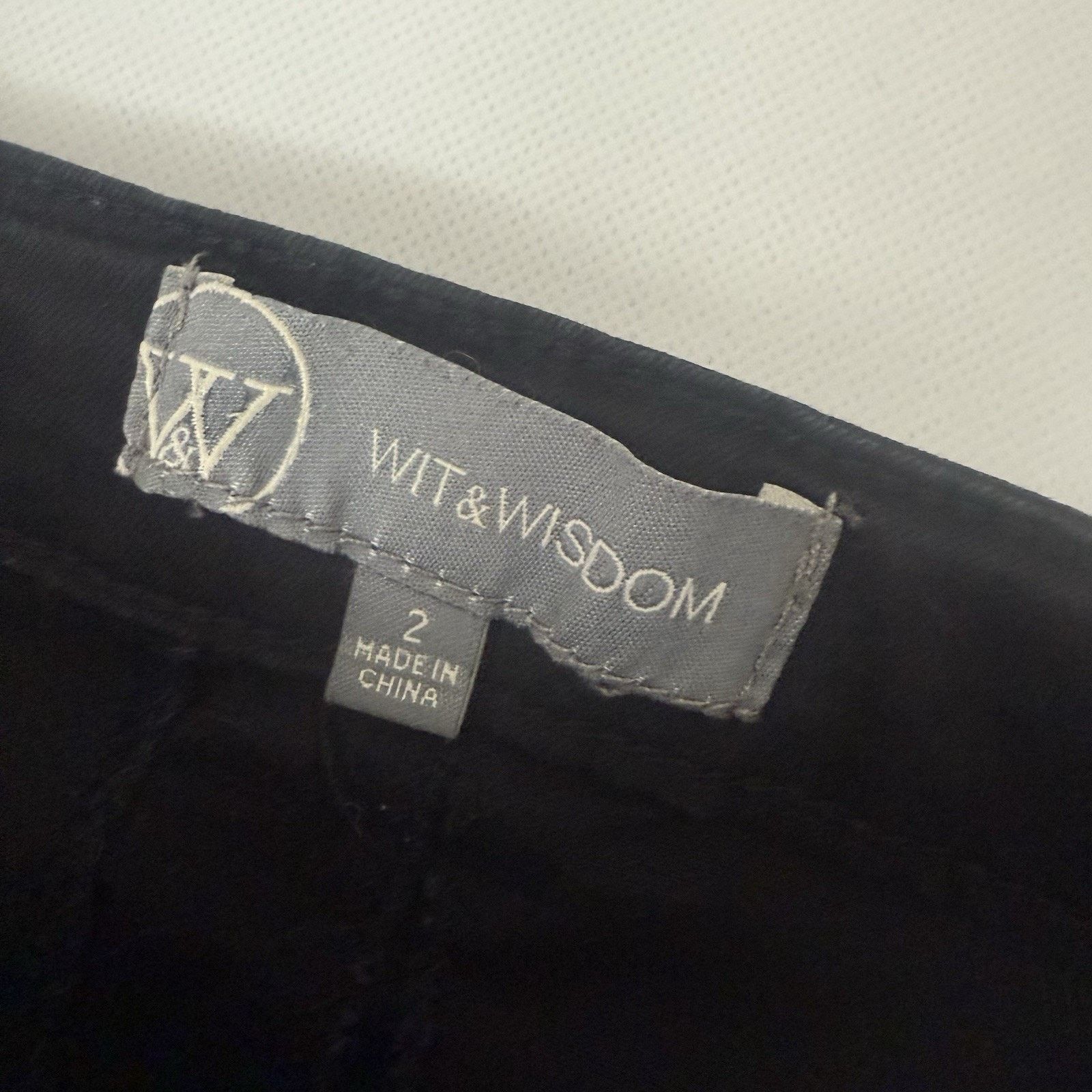 Other Wit & Wisdom Flex-ellent High Waist Cargo Pants Black Size 26" / US 2 / IT 38 - 3 Thumbnail