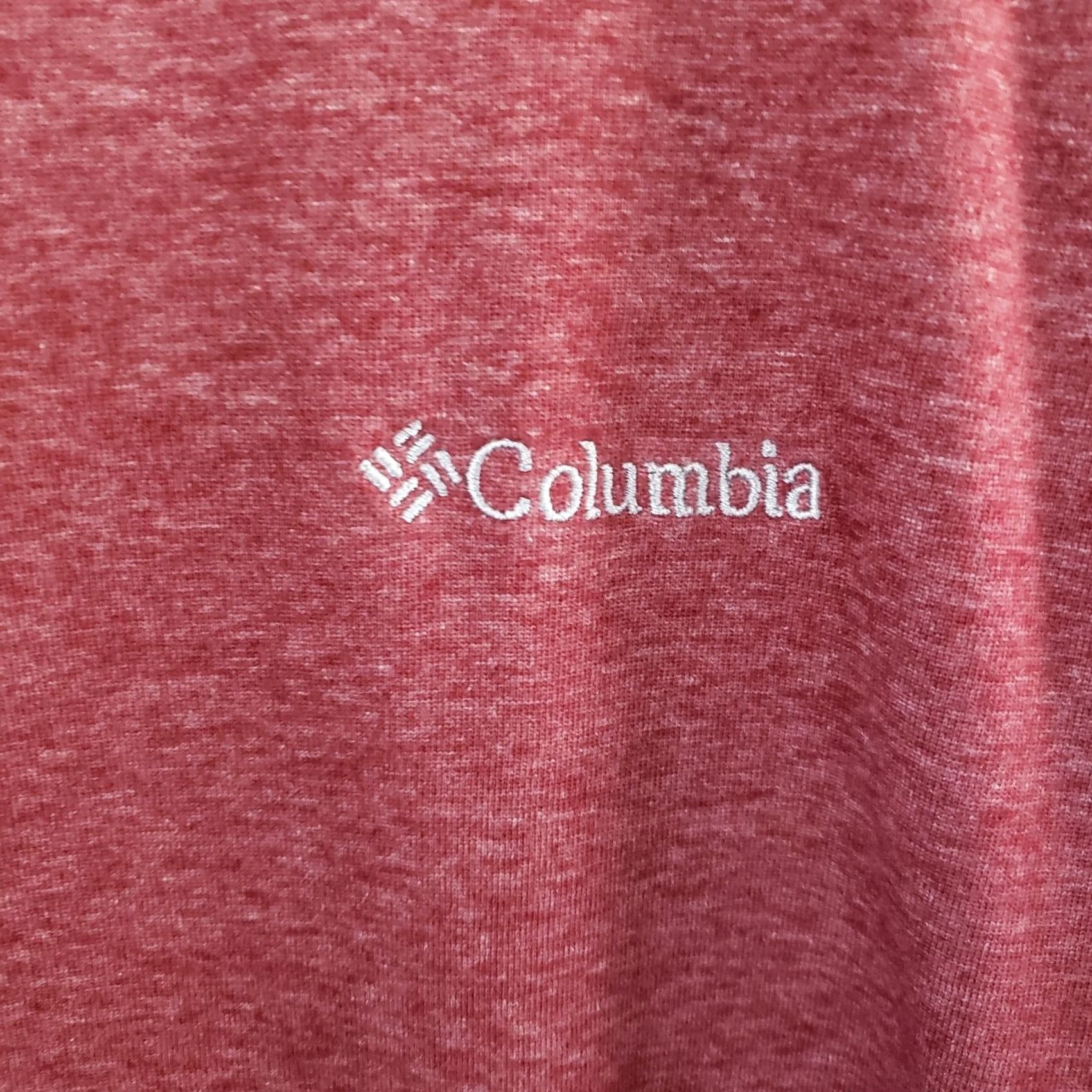 Vintage Columbia Men’s Omni-Wick Baseball Tee Long Sleeve Shirt Heather Red Gray XL Size US XL / EU 56 / 4 - 4 Thumbnail