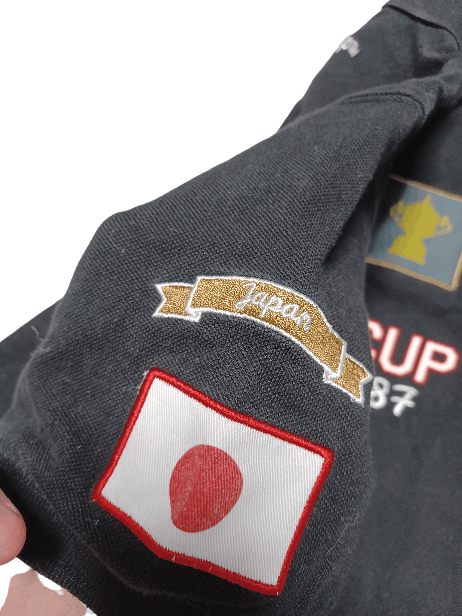 Japanese Brand WEBB ELLIS CUP JAPAN RUGBY WORLD 2019 MERCH EMBROIDERED LOGO Size US L / EU 52-54 / 3 - 4 Thumbnail