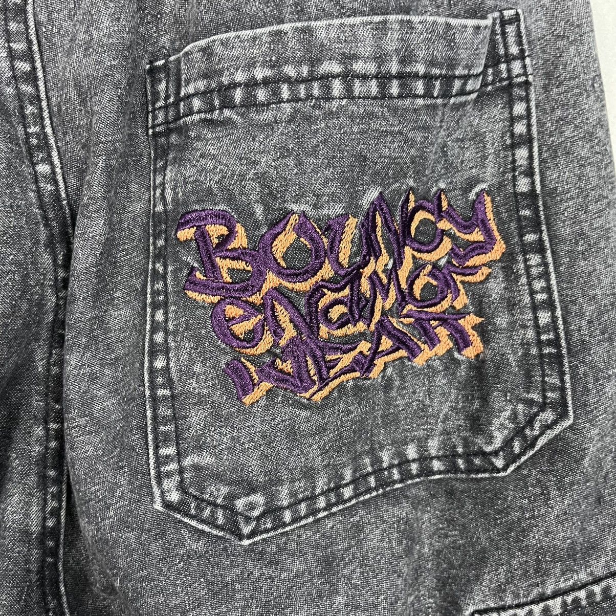 Japanese Brand Vintage Patner Briskwear Hiphop Distressed Denim Jeans Size US 28 / EU 44 - 17 Thumbnail