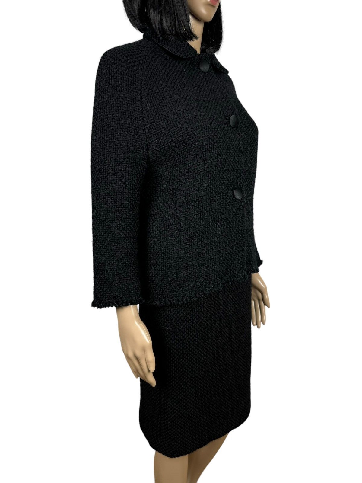Cerruti 1881 Cerruti 1881 Wool Knit Skirt Suit Jacket size 42 Size 28" / US 6 / IT 42 - 6 Thumbnail
