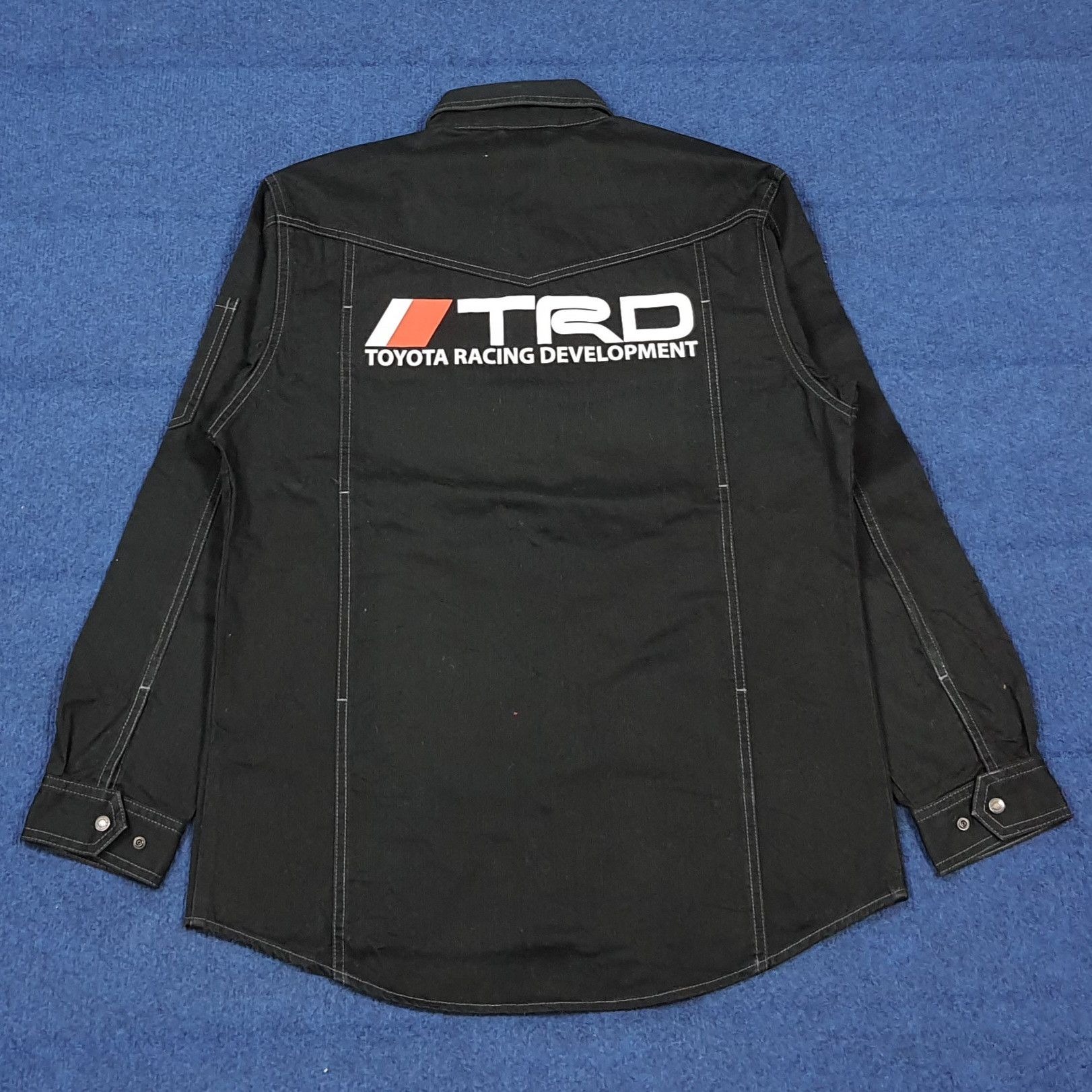 Japanese Brand Vintage TRD Toyota Motorsports Zipper Sweatshirt C287N3 Size US M / EU 48-50 / 2 - 1 Thumbnail