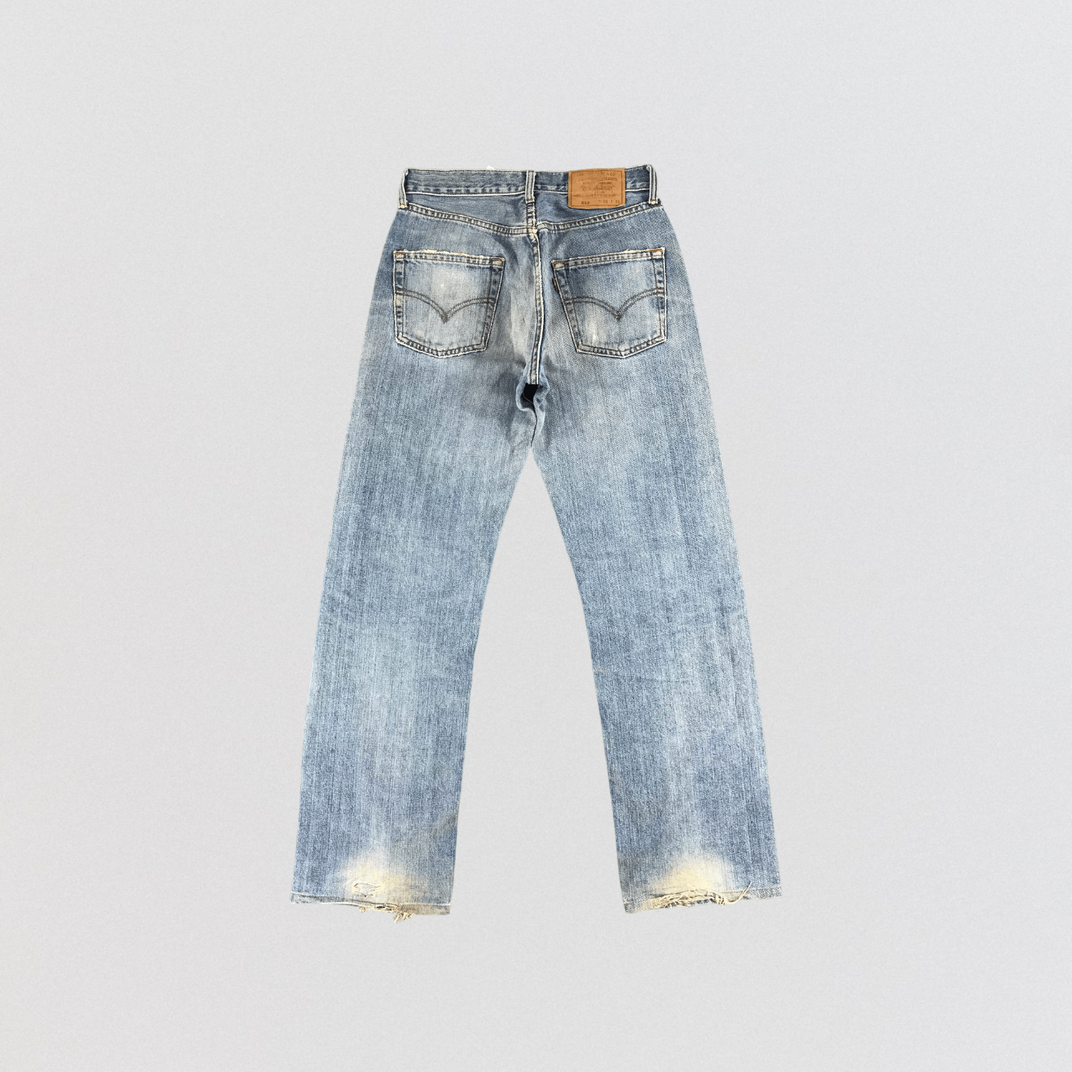 Levi's × Vintage 90s Vintage Levis 512 Jeans-JM572 Size US 28 / EU 44 - 3 Thumbnail
