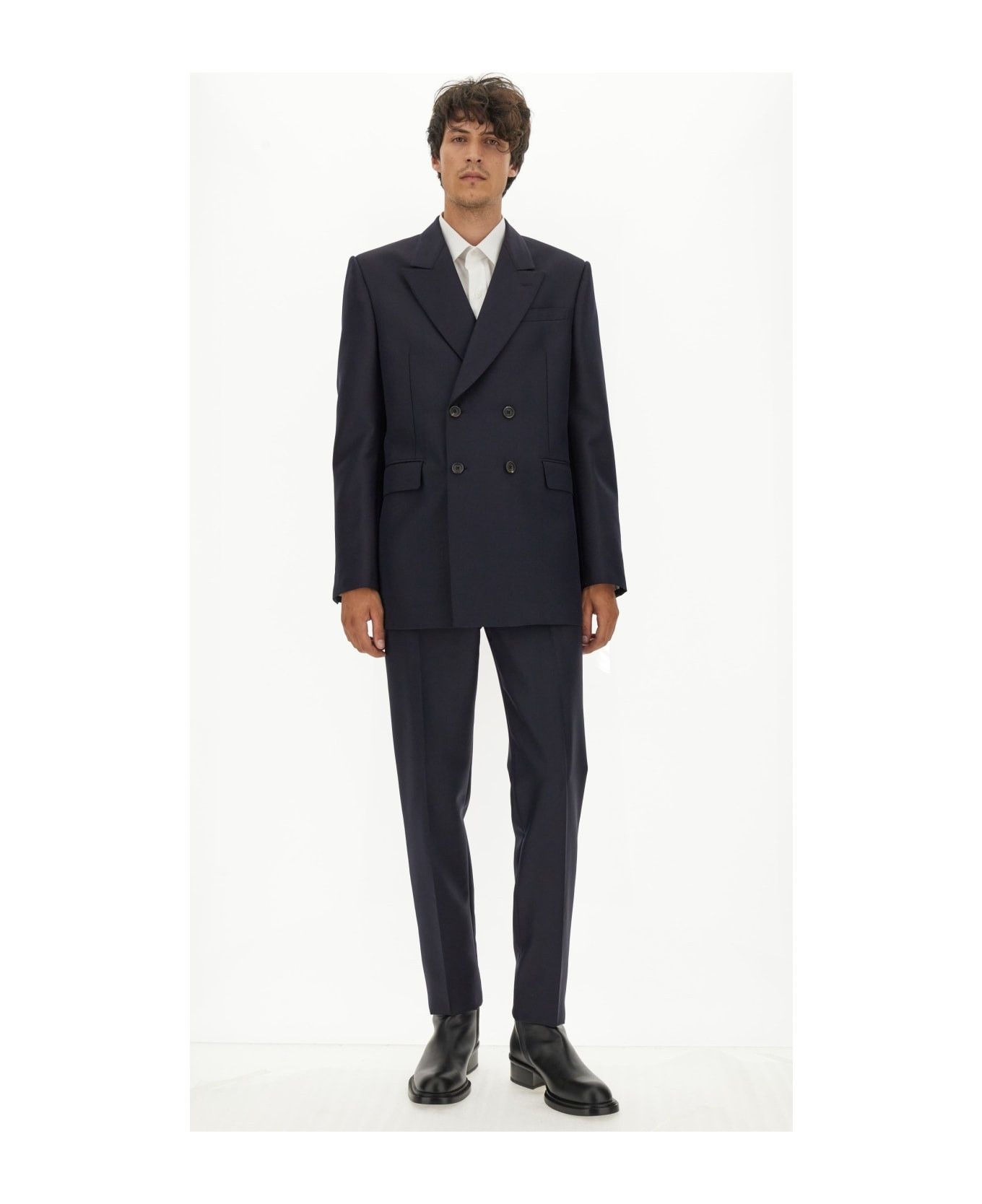 Alexander McQueen o1w1db10725 Tailored Cigarette Trousers in Black Size US 40 / EU 56 - 5 Thumbnail