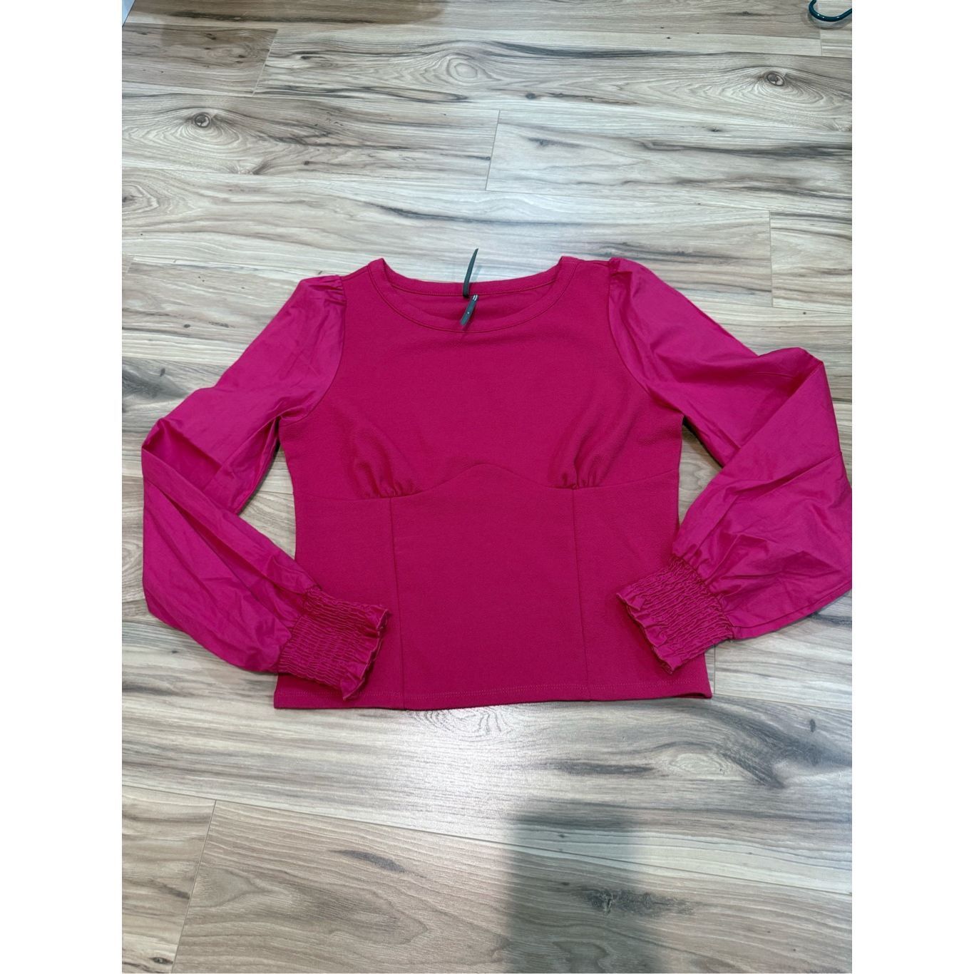 Anthropologie Anthropologie Structured Long Sleeve Top Size medium Size M / US 6-8 / IT 42-44 - 9 Thumbnail