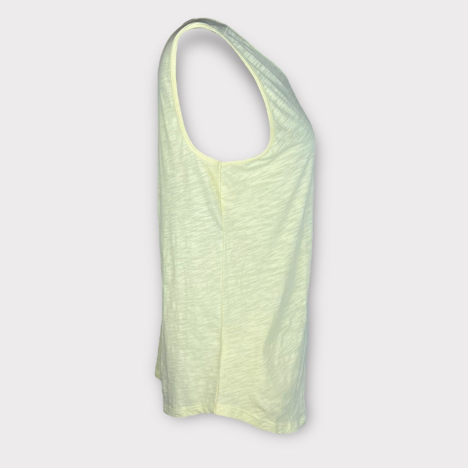Ann Taylor Ann Taylor LOFT | Vintage Women Yellow Tie Back Tank Top Size M / US 6-8 / IT 42-44 - 6 Thumbnail