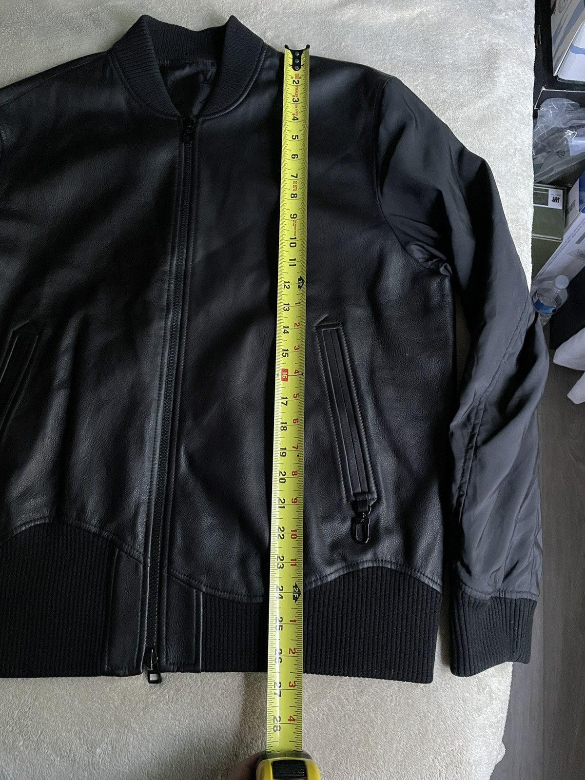 Louis Vuitton Louis Vuitton Reversible Black Leather Monogram Jacket Size US M / EU 48-50 / 2 - 9 Thumbnail