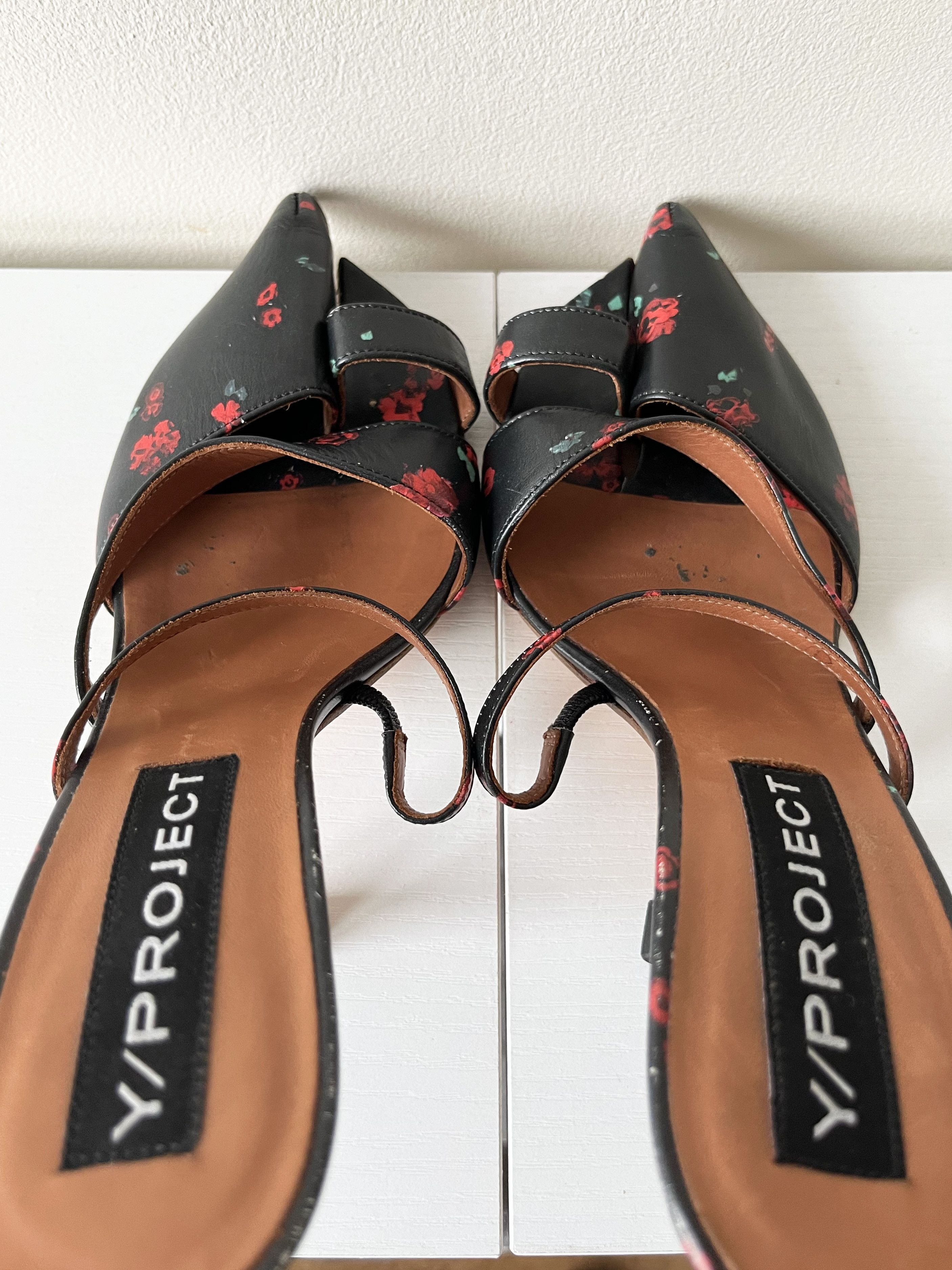 Y/Project Y/ Project lobster tabi floral heels Size US 8 / IT 38 - 5 Thumbnail