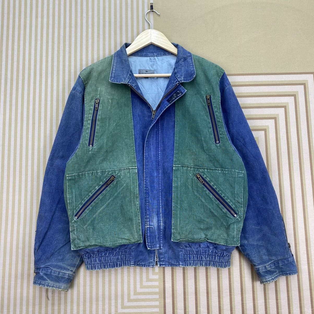 Issey Miyake 🫶Issey Miyake inspired Alberni Colorblock Design Bomber Size US M / EU 48-50 / 2 - 1 Thumbnail