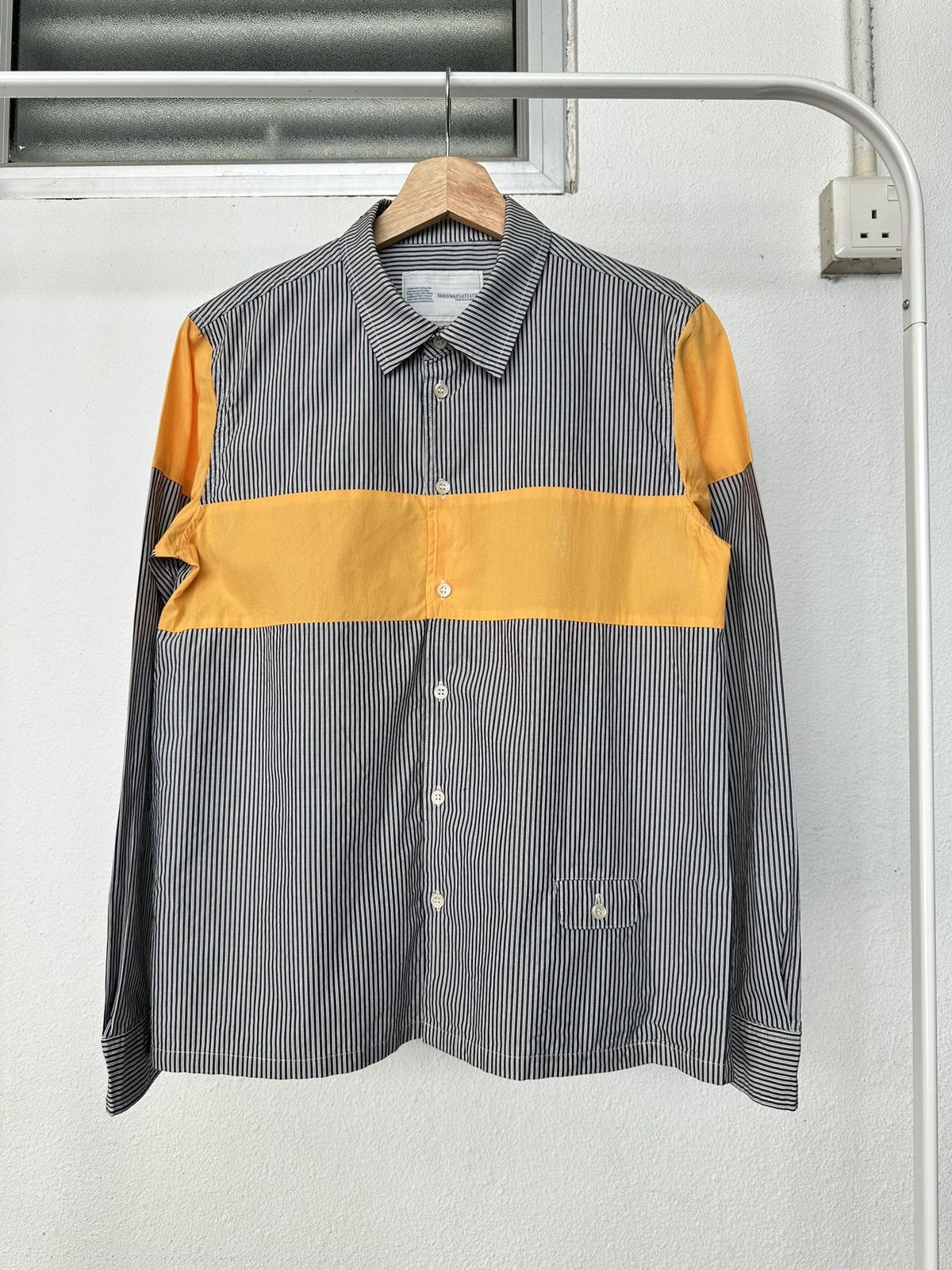 Japanese Brand 2008SS - Seesway Satiate Japan button up shirt Size US M / EU 48-50 / 2 - 6 Thumbnail