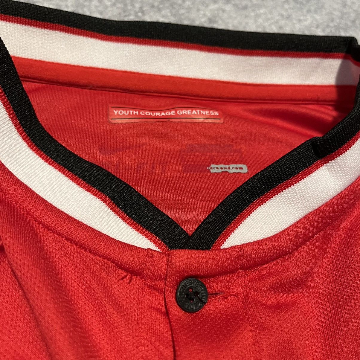 Nike Nike Manchester United Angel Di Maria Home Soccer Jersey #7 Size US S / EU 44-46 / 1 - 5 Thumbnail