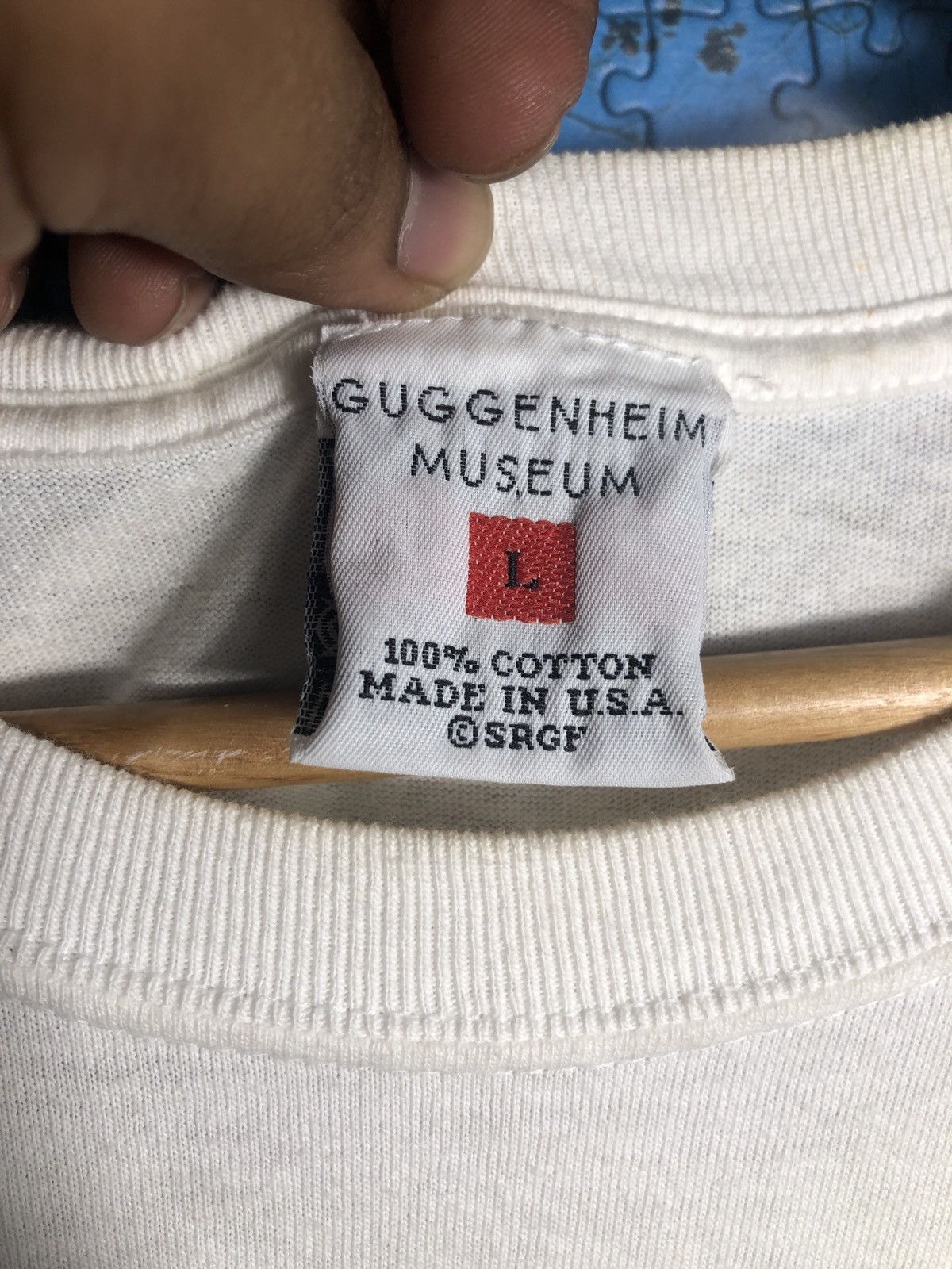 Keith Haring × Vintage RARE Vintage Keith Haring Guggenheim Museum Size US L / EU 52-54 / 3 - 9 Thumbnail