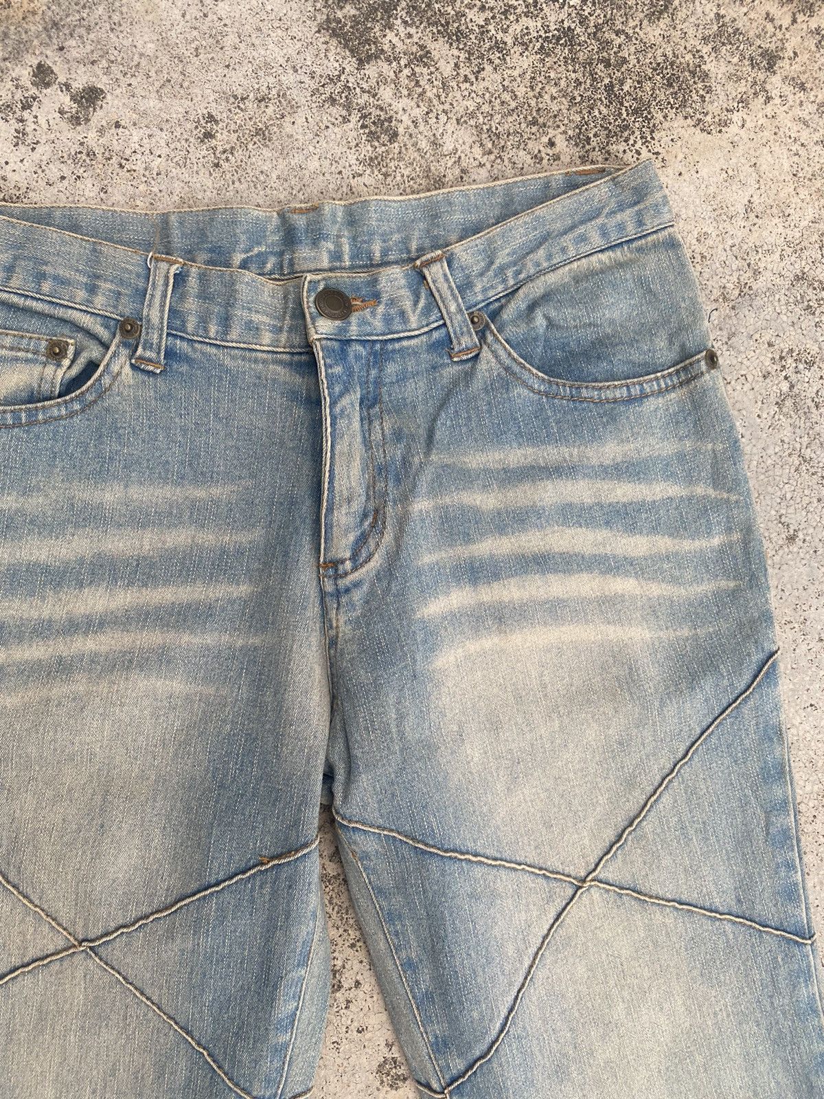 If Six Was Nine × Japanese Brand × Uniqlo Flare Jeans Uniqlo Hagi Mud Clawmark Bootcut Size US 28 / EU 44 - 9 Thumbnail