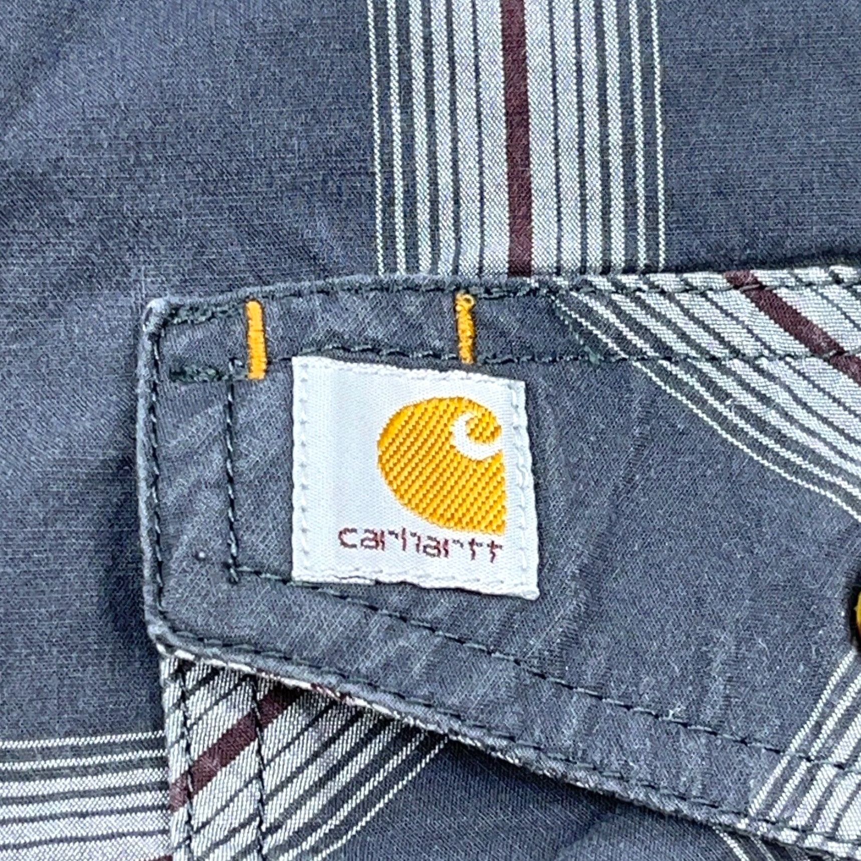Carhartt Carhartt Shirt Men XL Blue Plaid Button Up Workwear Relaxed Model Carhartt Button-Up Short Sleeve Casual Workwear Mens Blue Plaid Shirt XL Size US XL / EU 56 / 4 - 4 Thumbnail