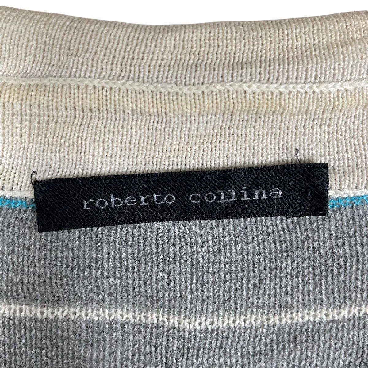 Roberto Collina Vintage Roberto Collina Knitwear Polo Rugby Shirt Size US M / EU 48-50 / 2 - 4 Thumbnail