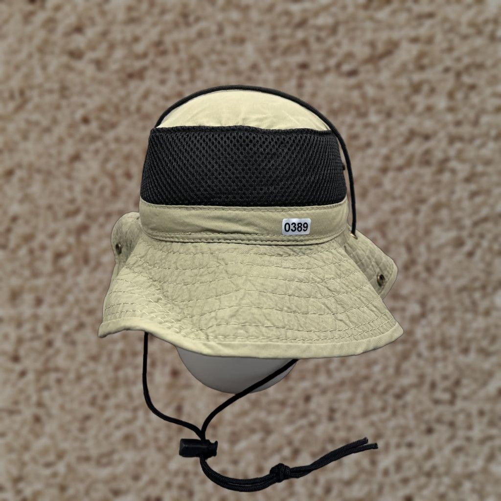 Vintage Dorfman Pacific Bucket Hat Adult M Green Nylon Polyester Hat/Cap Camping Hiking Fishing Logo Adjustable Lightweight Breathable Size ONE SIZE - 1 Thumbnail