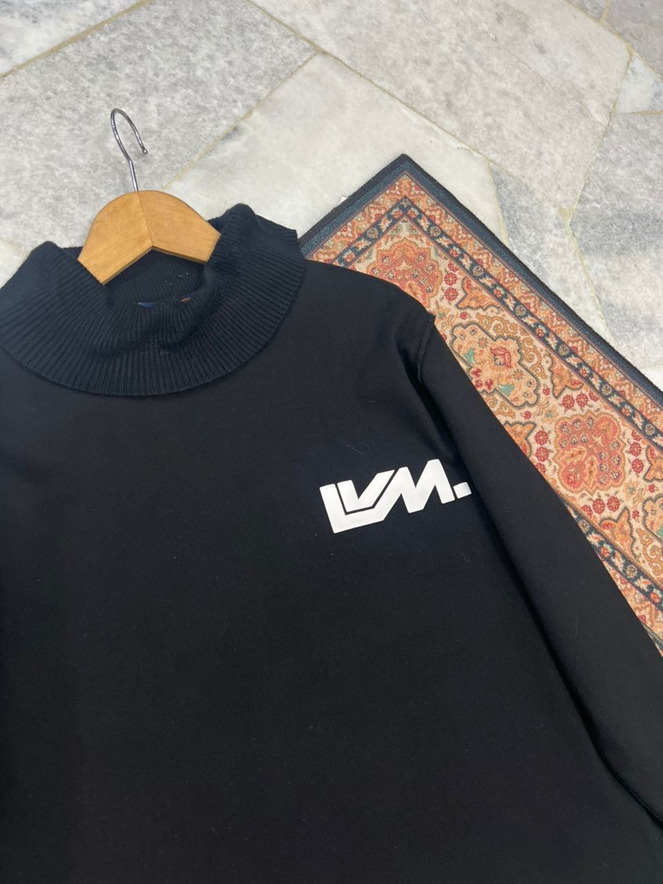Louis Vuitton Louis Vuitton Black I have A Dream Turtleneck Shirt Size S / US 4 / IT 40 - 2 Thumbnail