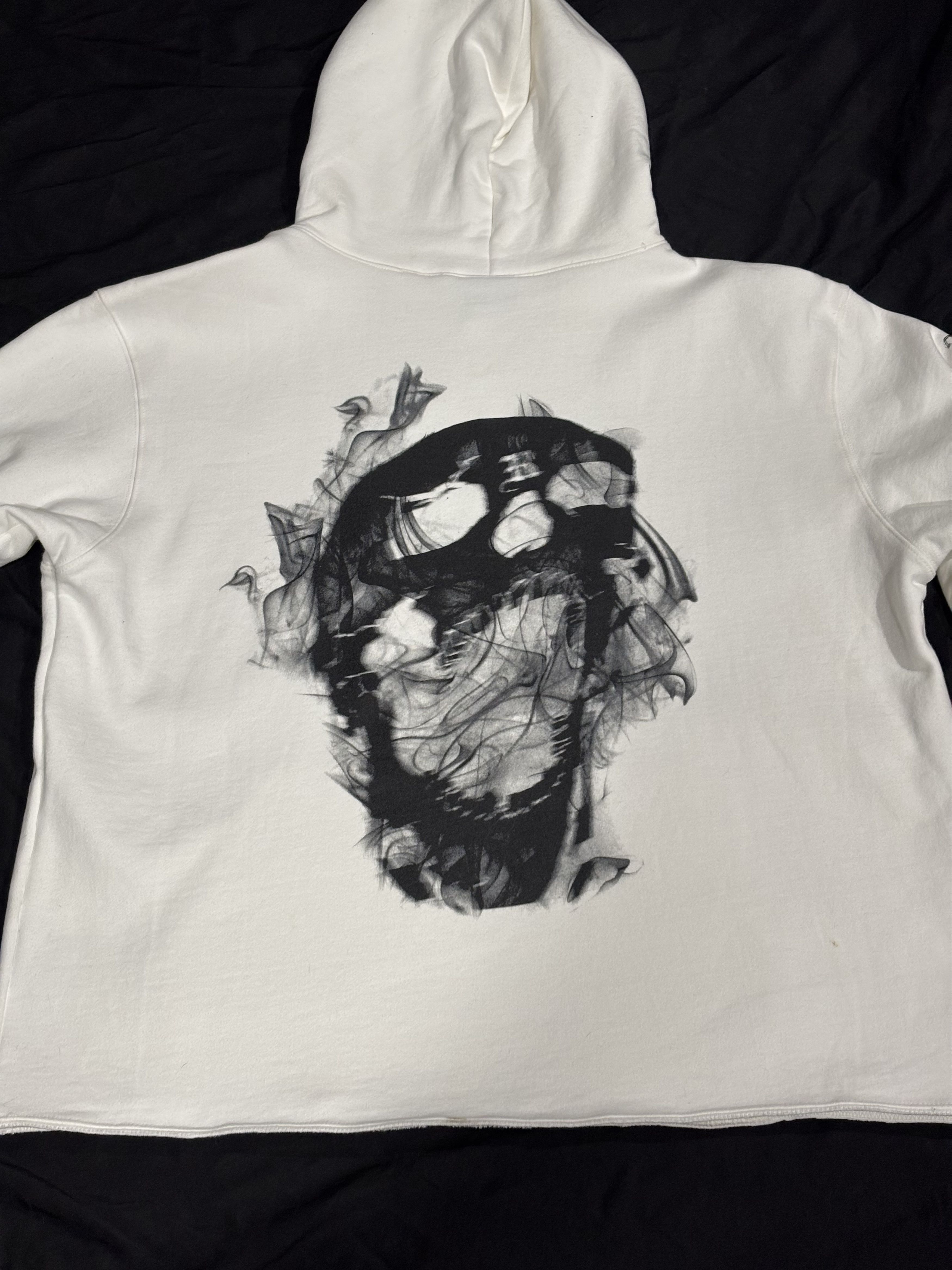 Revenge Revenge White smoke skull hoodie Size US XL / EU 56 / 4 - 3 Thumbnail