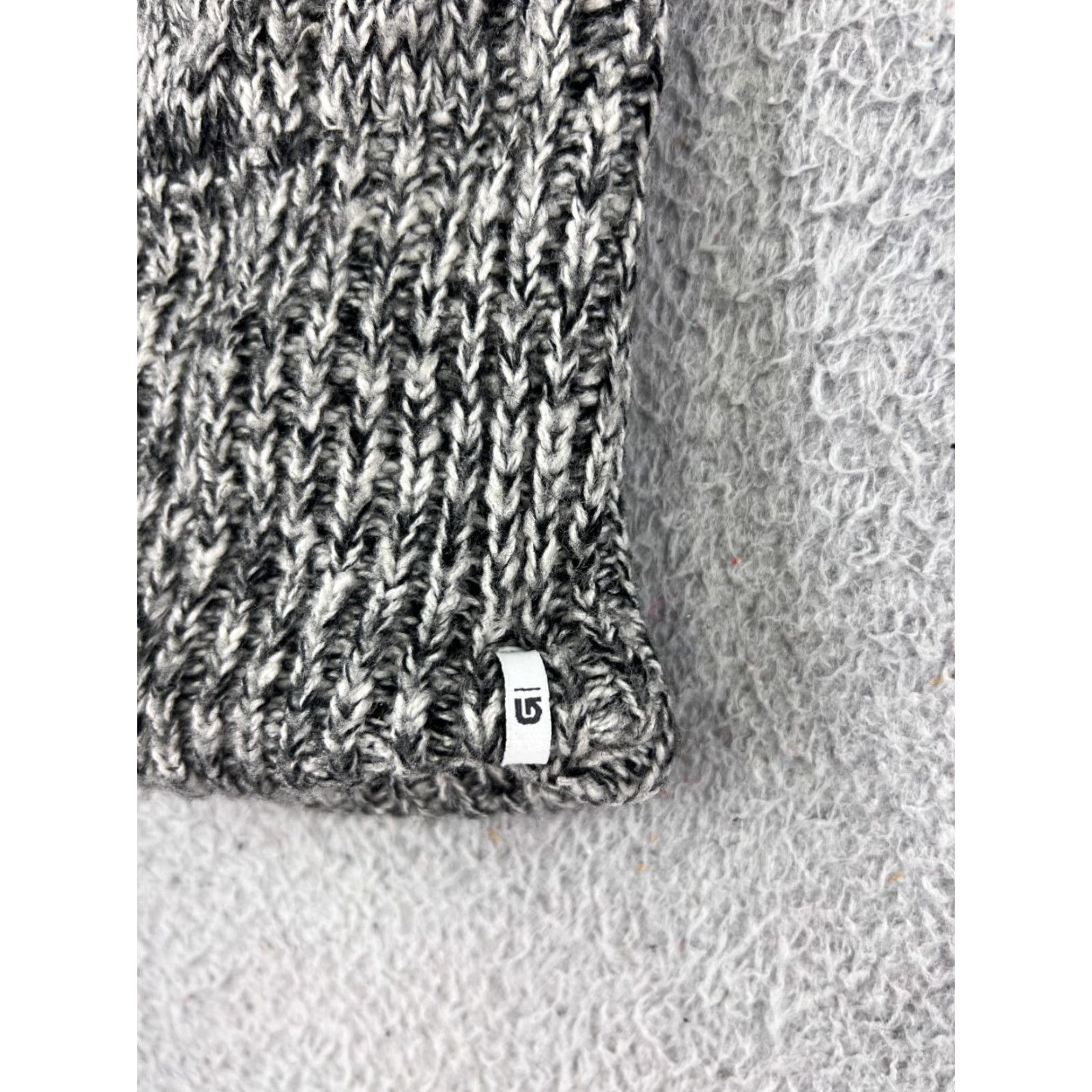 Vintage VINTAGE Beanie Hat Adult One Size Gray Lined Knit 100% Acrylic Ski Snowboard Winter Mens Size ONE SIZE - 2 Thumbnail