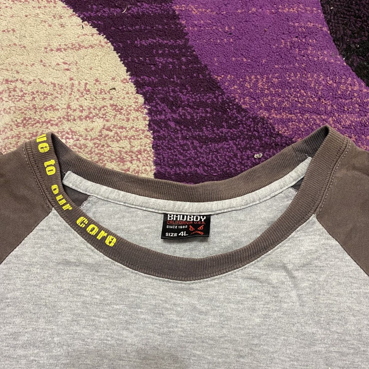 If Six Was Nine × Japanese Brand Y2K Style Bad Boy Raglan Tshirt Size US XL / EU 56 / 4 - 3 Thumbnail