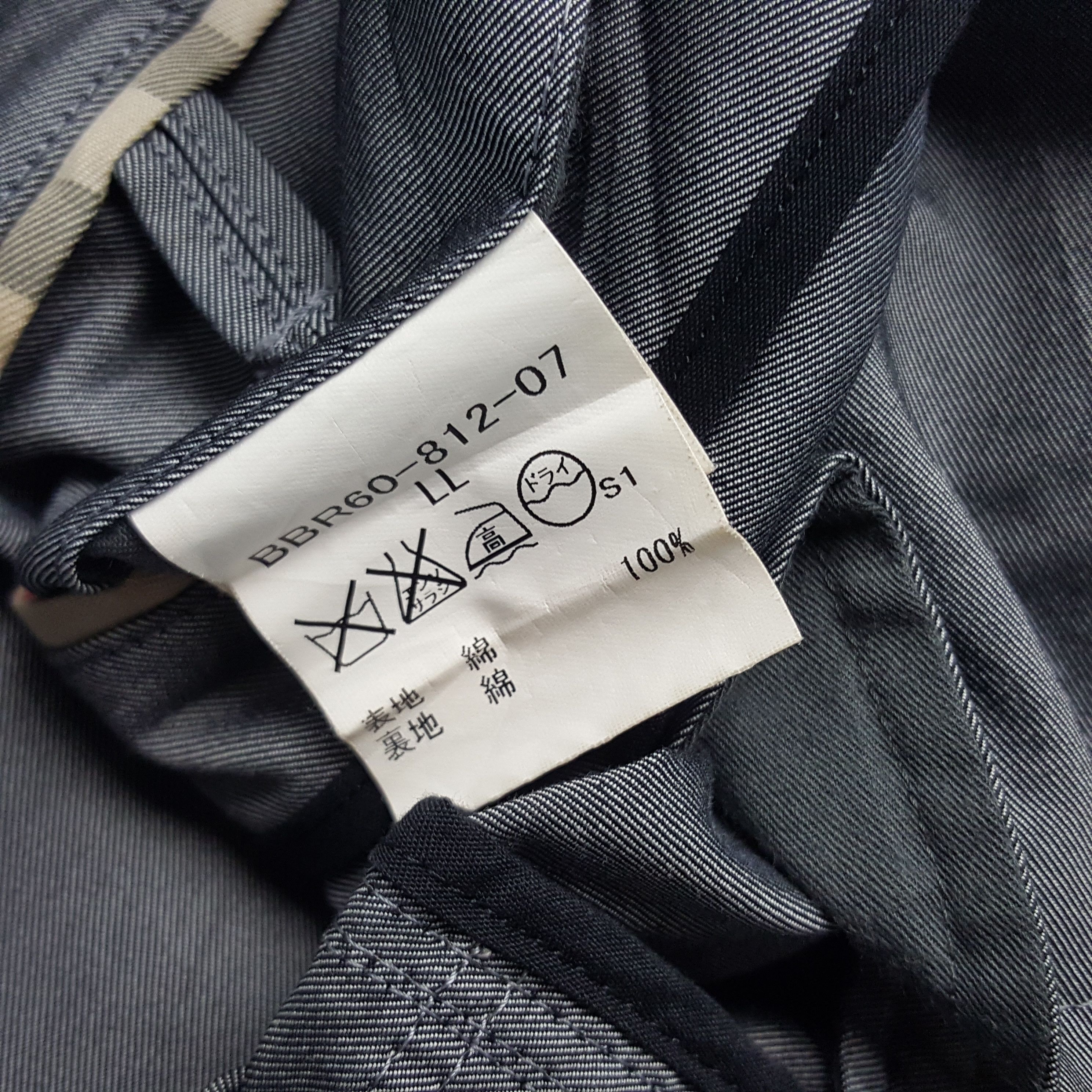 Burberry × Vintage Vintage Burberry London Custom Art Zipper Jacket Size US L / EU 52-54 / 3 - 9 Thumbnail