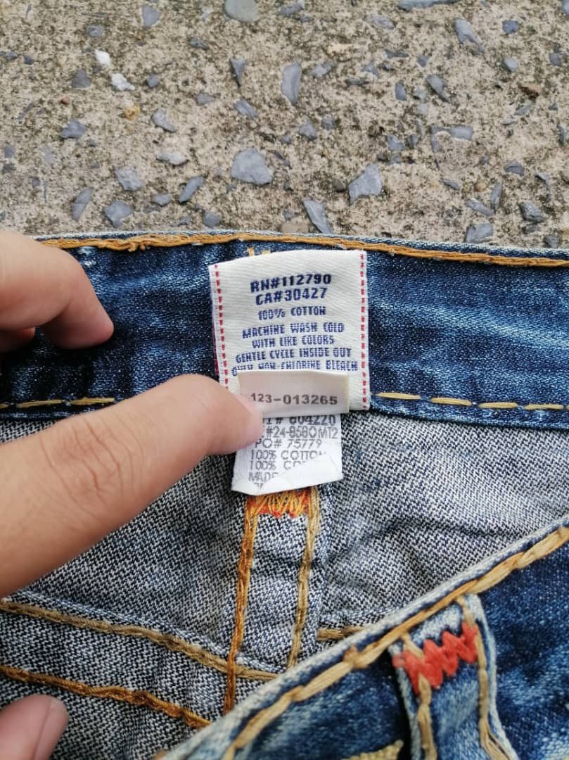 Other True Religion Billy Super T Denim Jeans Size 30" / US 8 / IT 44 - 8 Thumbnail