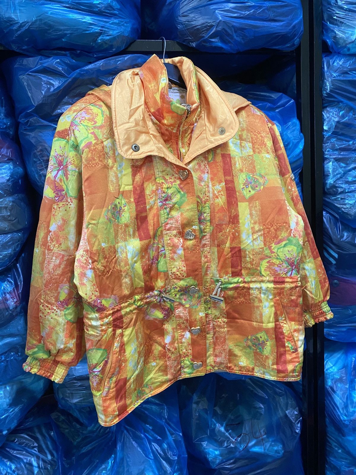 Phenix Phenix Floral Patchwork Ski Jacket Vintage Made in Thailand Size US M / EU 48-50 / 2 - 3 Thumbnail