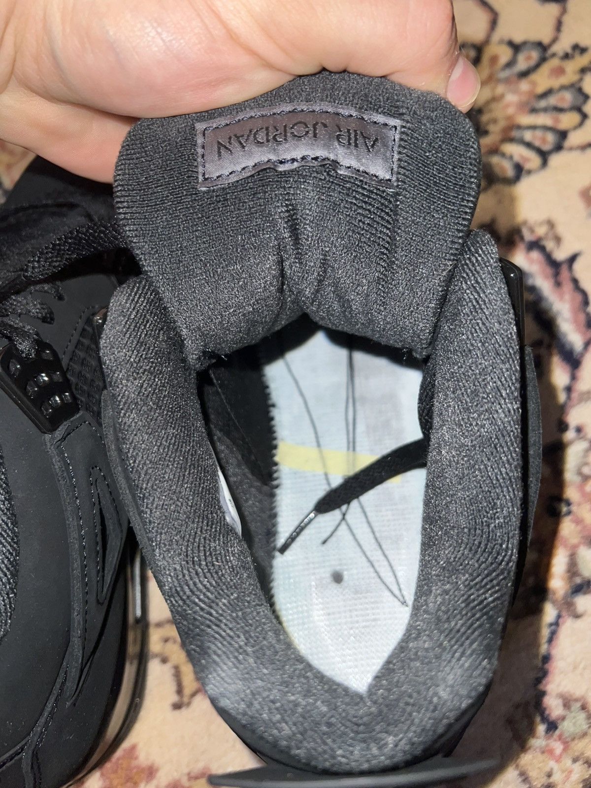 Jordan Brand Jordan 4 black cat 2025 Size US 9 / EU 42 - 9 Thumbnail