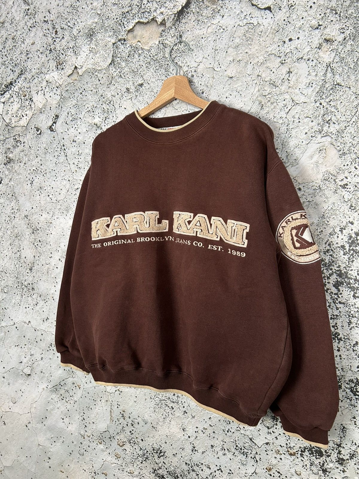 Karl Kani Vintage Karl Kani Crewneck Boxy Baggy Streetwear Rap Skate Size US S / EU 44-46 / 1 - 2 Thumbnail