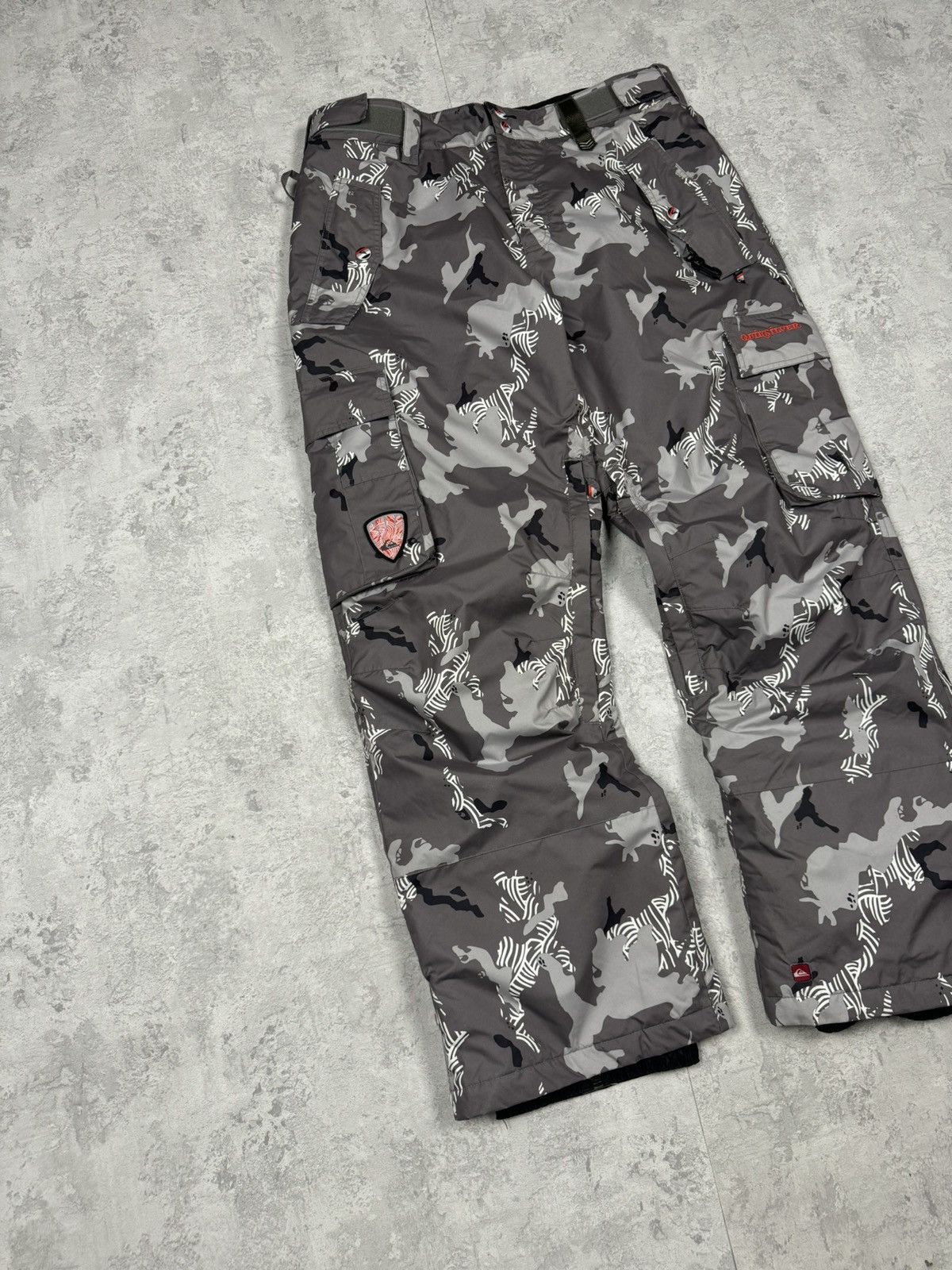 Quicksilver Quiksilver Utility Sherpa Printed Camo Ski Pants Size XL Size US 36 / EU 52 - 2 Thumbnail