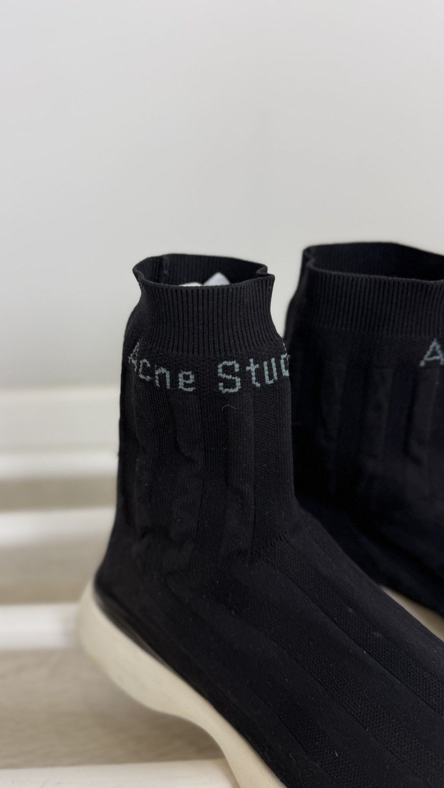 Acne Studios Acne Studios Batilda Sock Sneaker Size US 7.5 / IT 37.5 - 3 Thumbnail