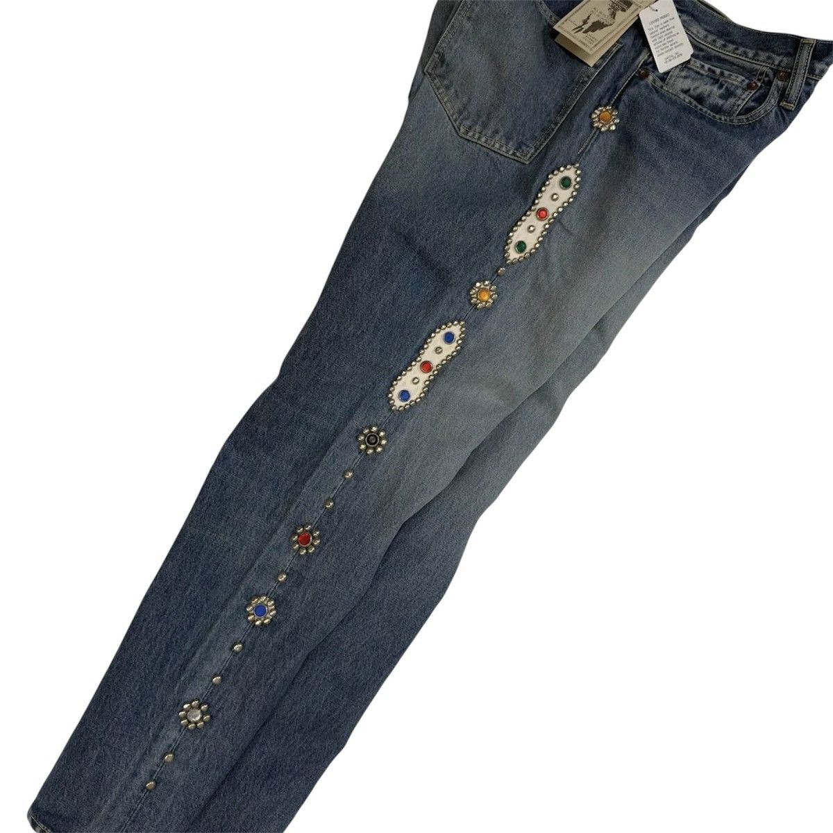 Kapital KAPITAL Monkey CISCO studded denim jeans Size US 34 / EU 50 - 7 Thumbnail