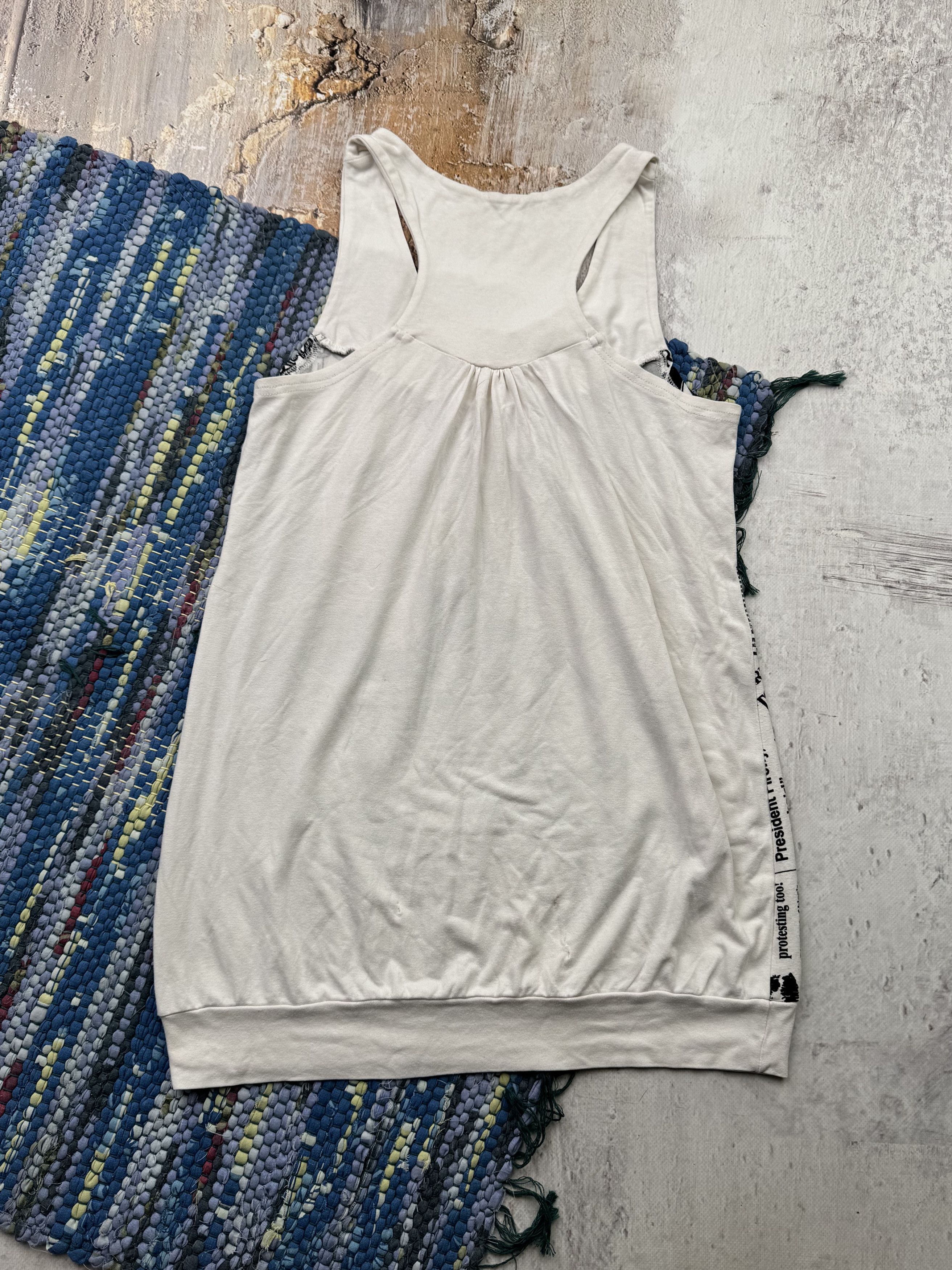 Vintage Vintage Tank Top A708(133) Size S / US 4 / IT 40 - 3 Thumbnail