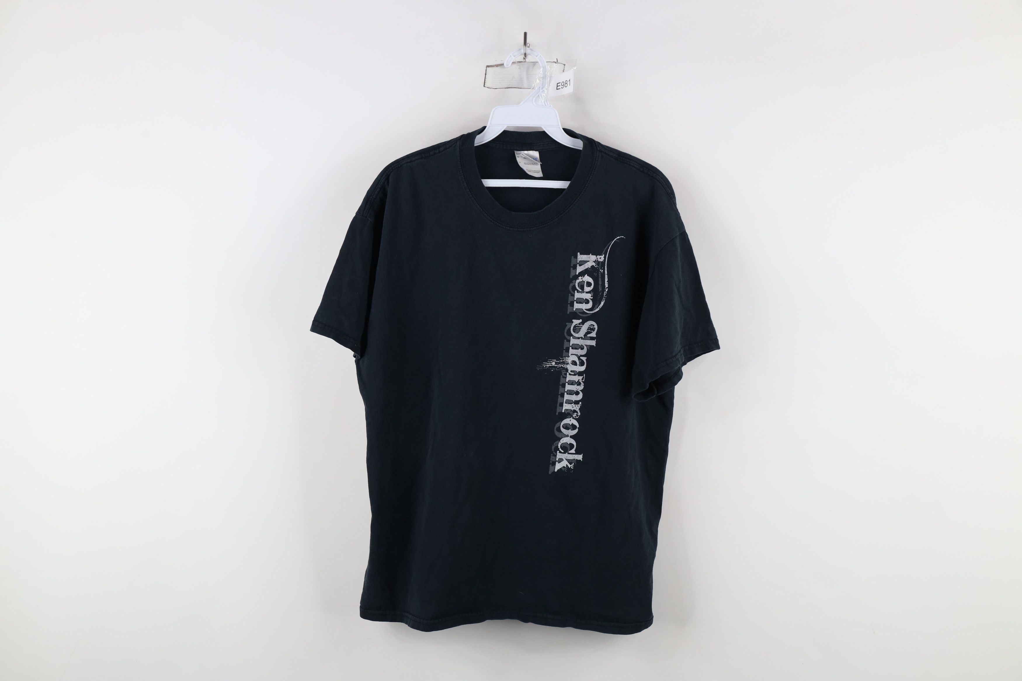 Vintage Vintage Y2K UFC MMA Fighting Ken Shamrock T-Shirt Black Size US S / EU 44-46 / 1 - 1 Thumbnail