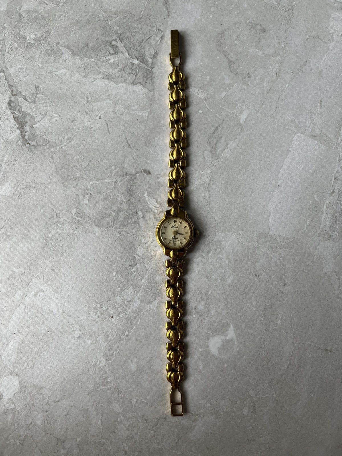 Jewelry Vintage Luch Women’s USSR Watch with Gold Bracelet Size ONE SIZE - 1 Thumbnail