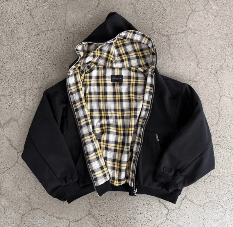 Japanese Brand Printed Double Sided Large Zipper Hoodie Size US S / EU 44-46 / 1 - 3 Thumbnail