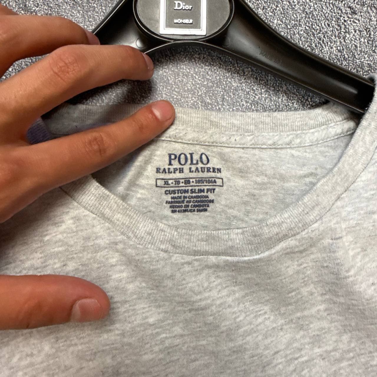 Polo Ralph Lauren Polo Ralph Lauren T-Shirt Blue Grey Mens Size L Size US XL / EU 56 / 4 - 4 Thumbnail