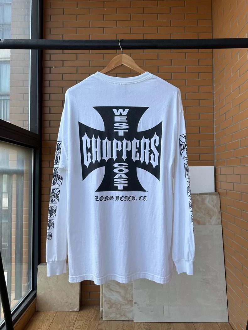 Vintage Vintage Tee 90s Choppers梵文十字架 2505-Nextarrow Size US XL / EU 56 / 4 - 1 Thumbnail