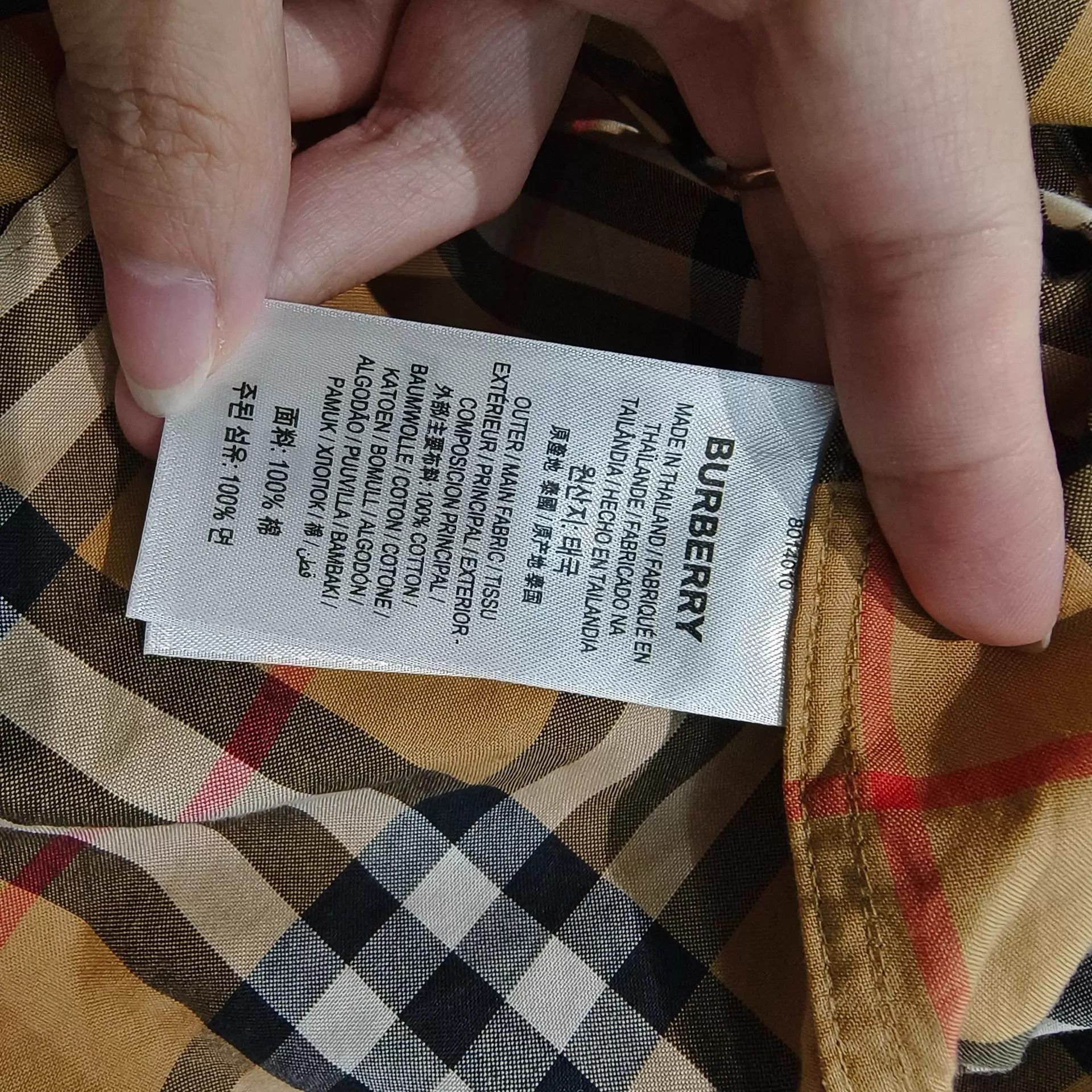 Burberry Burberry Classic Check LS Shirt UK8 99New Size S / US 4 / IT 40 - 5 Thumbnail
