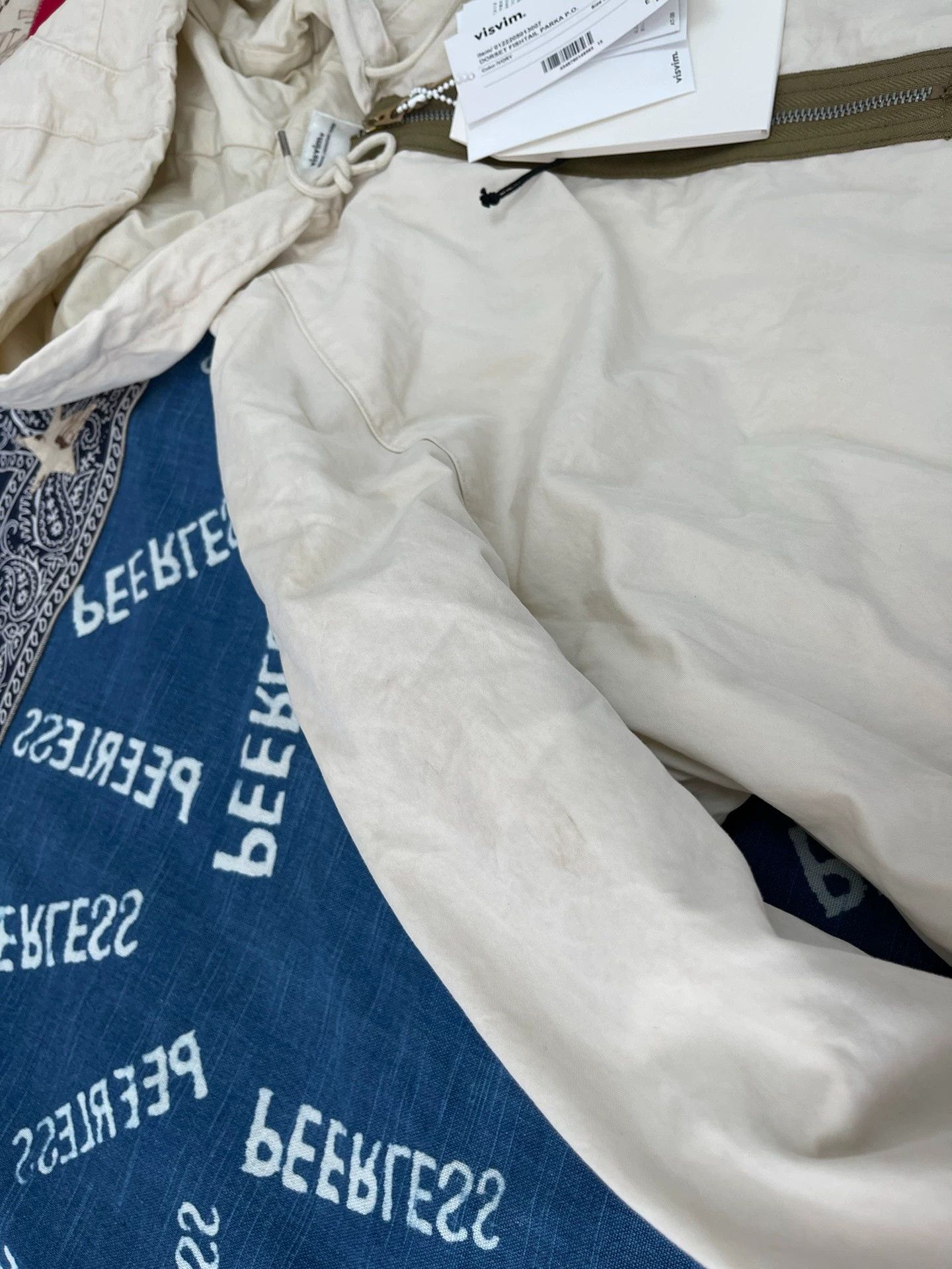 Visvim visvim 22AW Dorset Fishtail Parka White M65 Size 2 Size US M / EU 48-50 / 2 - 6 Thumbnail