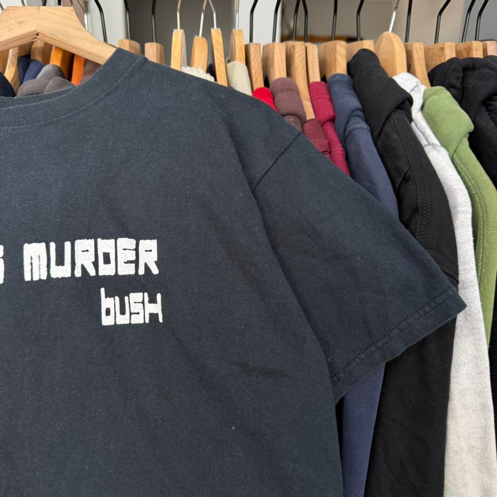 Other Vintage Y2K Bush Metal is Murder Band Tee Black Size US L / EU 52-54 / 3 - 3 Thumbnail