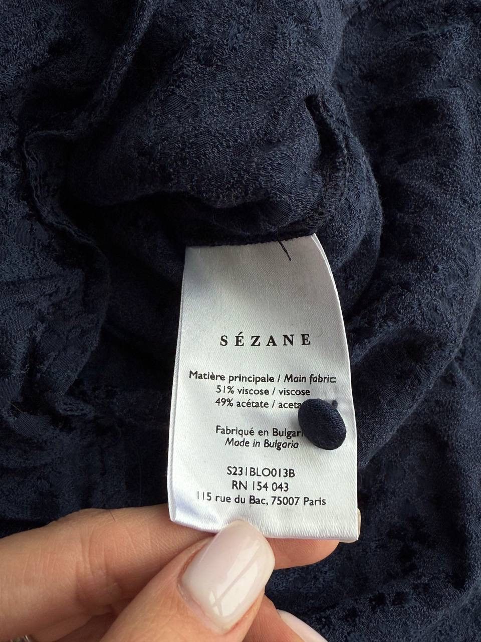 Sezane Sezane blouse Size S / US 4 / IT 40 - 7 Thumbnail