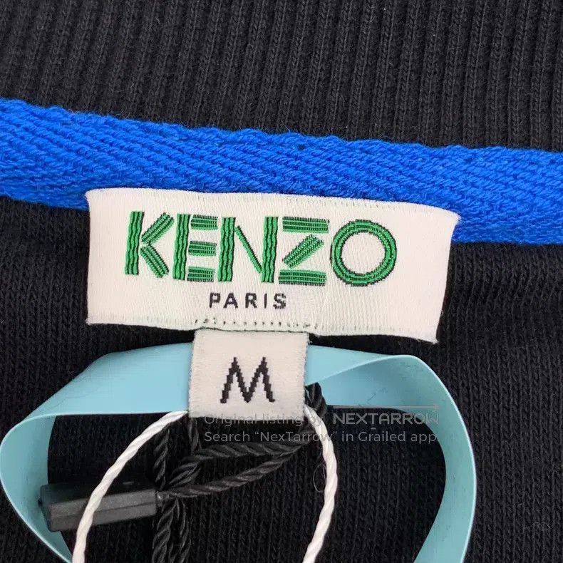 Kenzo Kenzo Black tiger head embroidery cotton round neck long s Size M / US 6-8 / IT 42-44 - 5 Thumbnail