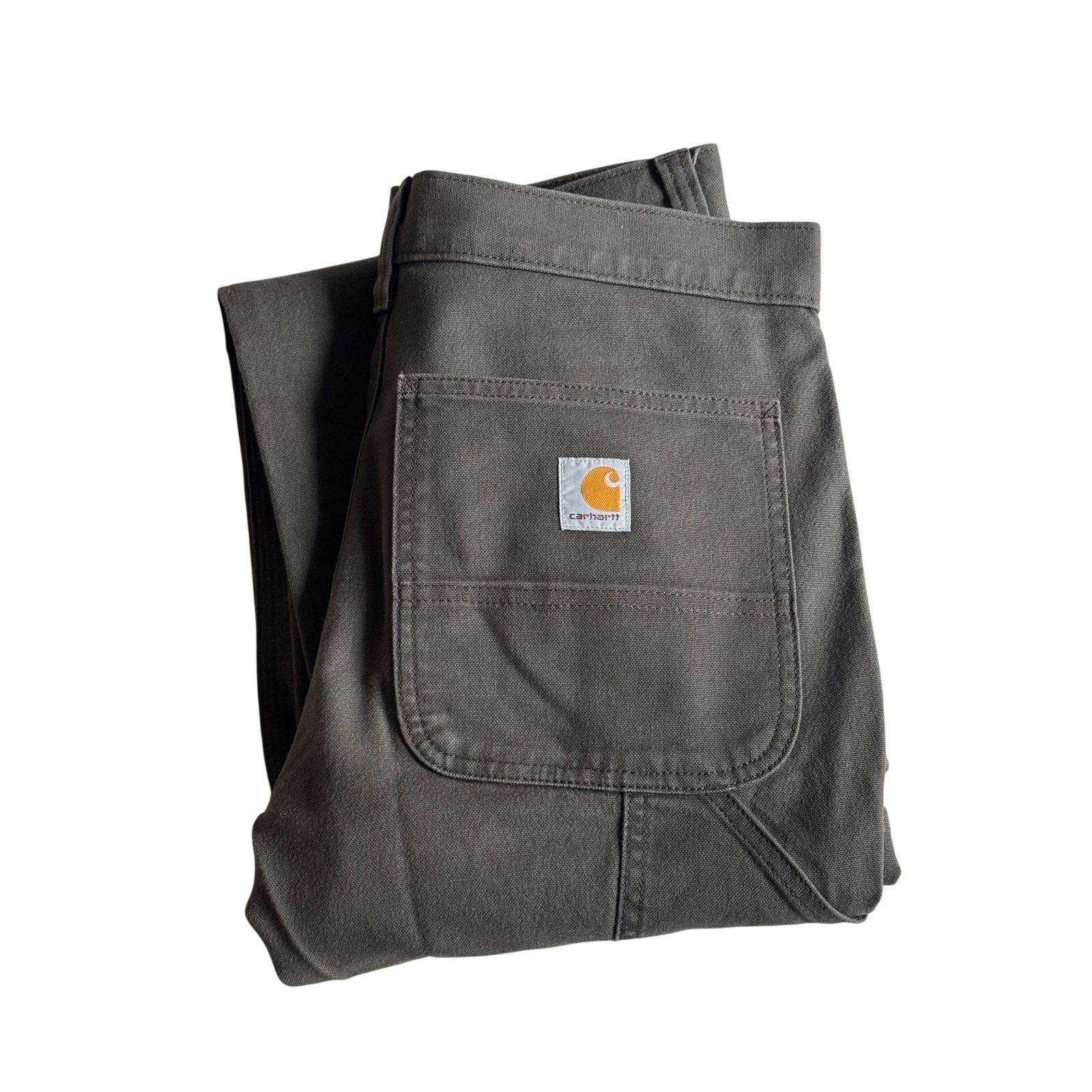Carhartt Carhartt carpenter work pant - Brown (size 30) Size ONE SIZE - 1 Thumbnail