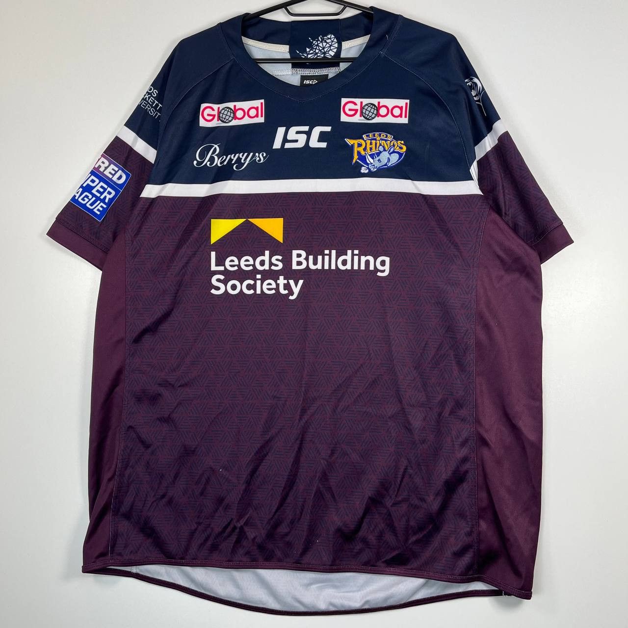 Other ISC Leeds Rhinos Rugby League 2018 Jersey Leeds Building 3XL Size US XXL / EU 58 / 5 - 1 Thumbnail