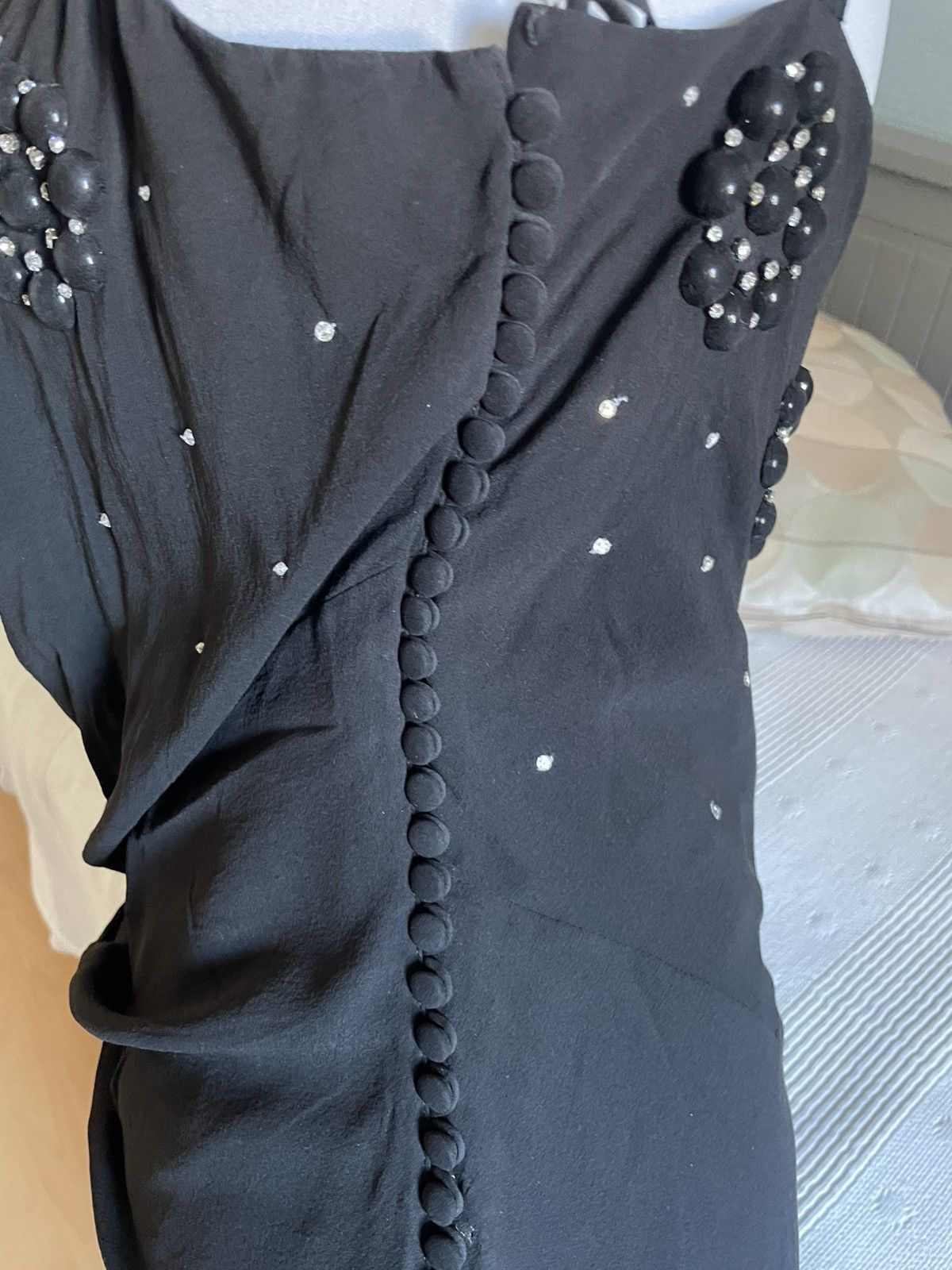 Dior CHRISTIAN DIOR MAXI SILK DRESS Size S / US 4 / IT 40 - 9 Thumbnail