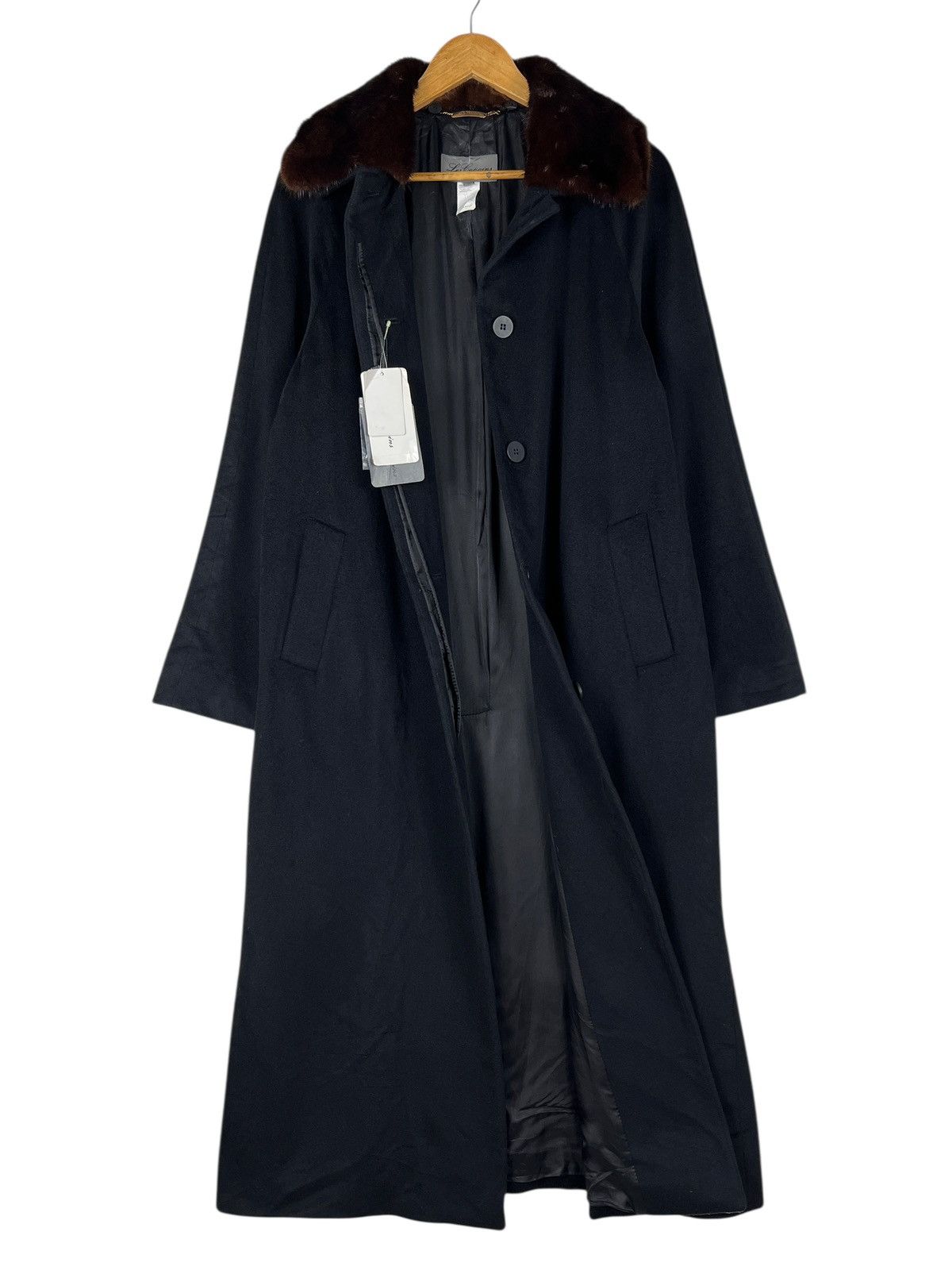 Loro Piana Les Conpains Loro Piana Wool Fur Trim Coat Size M / US 6-8 / IT 42-44 - 9 Thumbnail