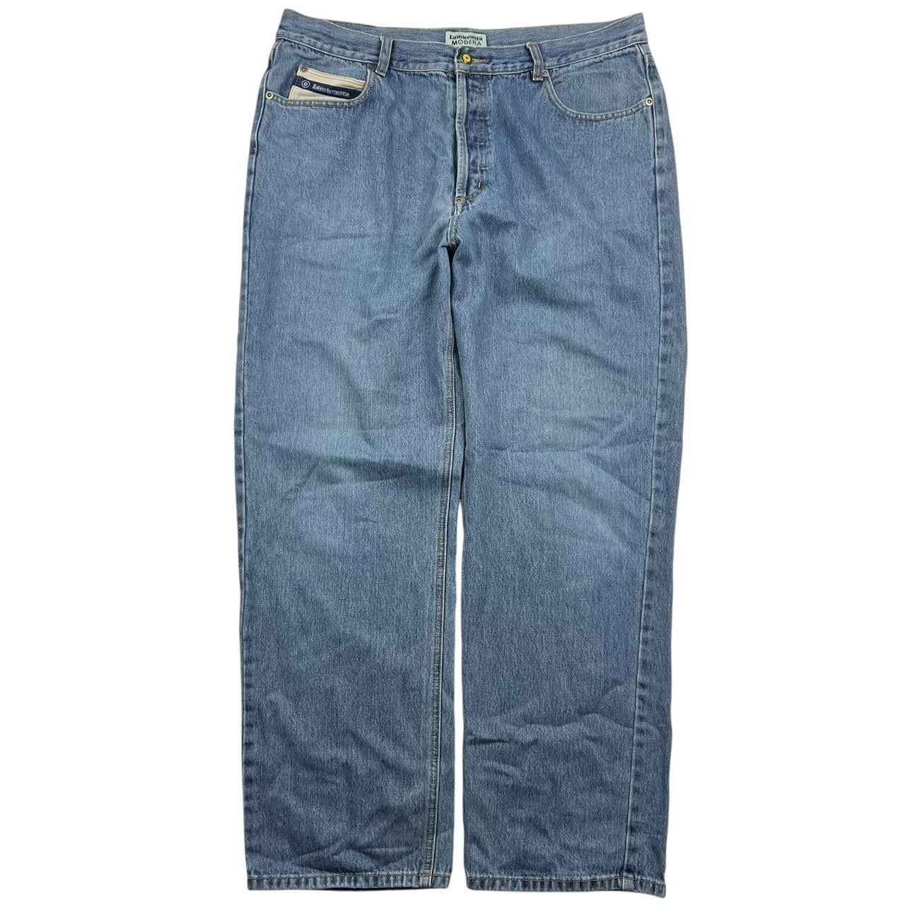 Lambretta Lambretta Italian Flag Jeans - Waist: 36” Size US 36 / EU 52 - 2 Thumbnail