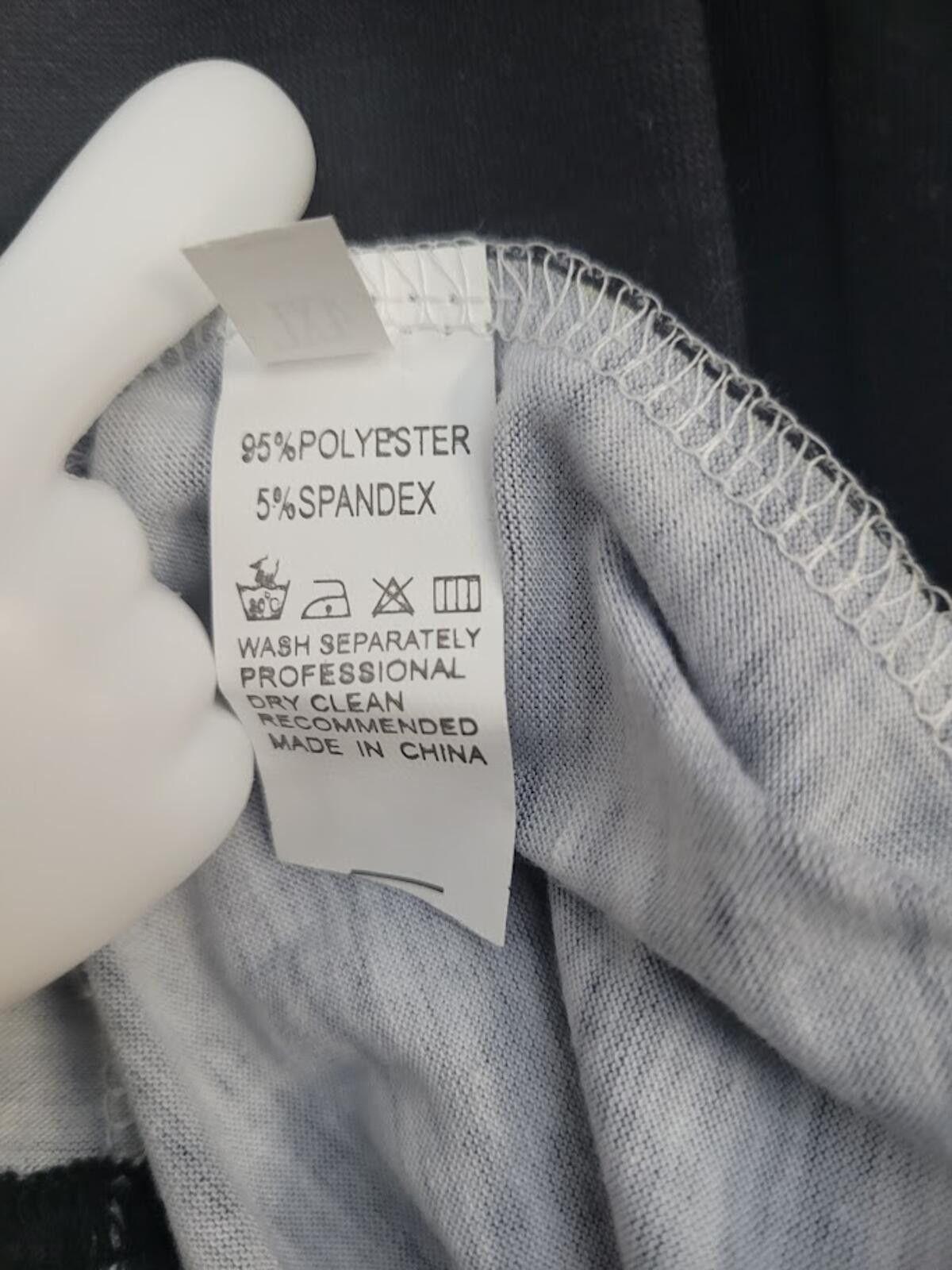 The Unbranded Brand Stylish Gray & White Button-Up Top - 4XL Size 4XL / US 24-26 - 5 Thumbnail