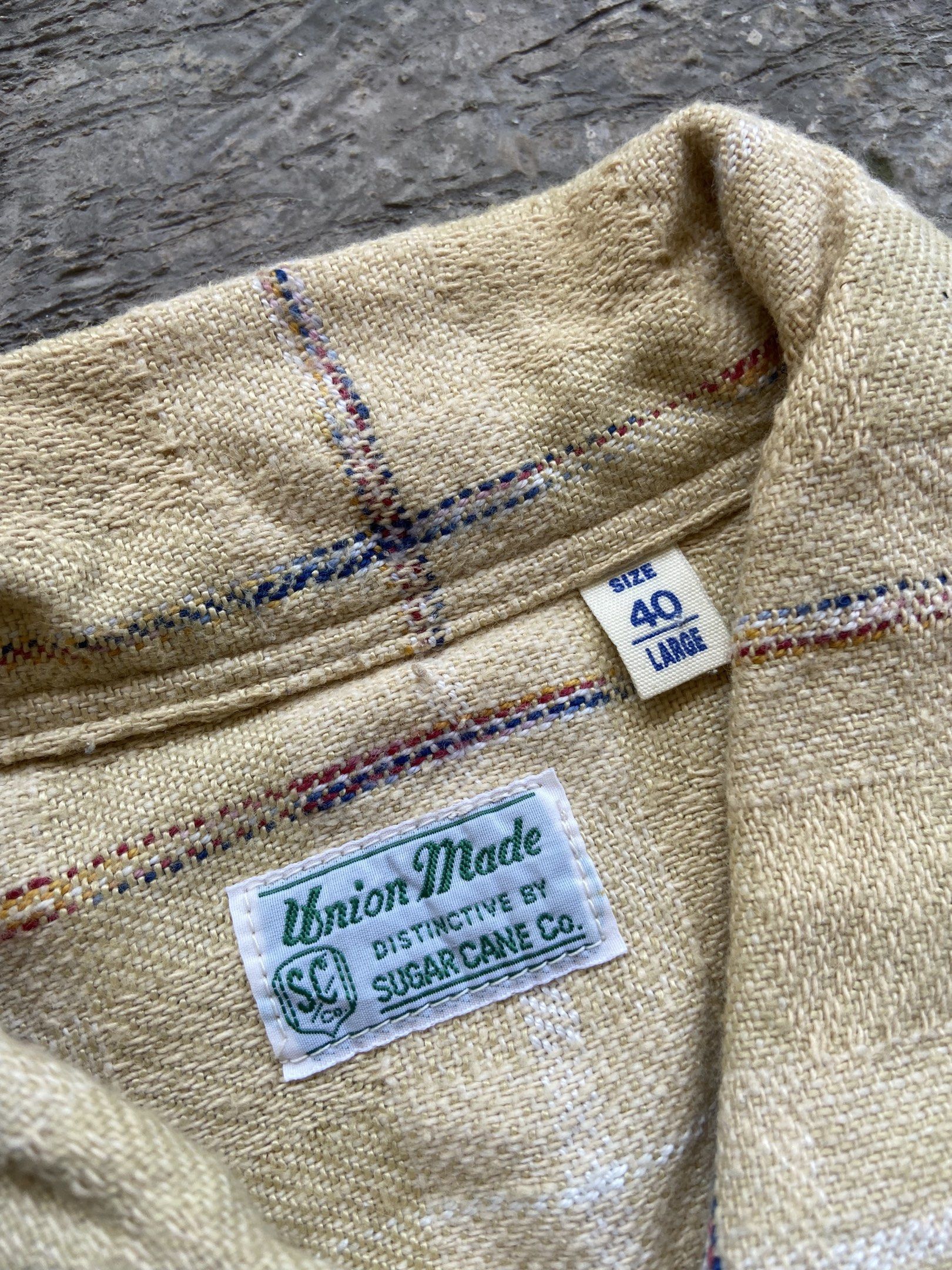 Sugar Cane Union Made Sugarcane Japan Shirt Size US L / EU 52-54 / 3 - 4 Thumbnail